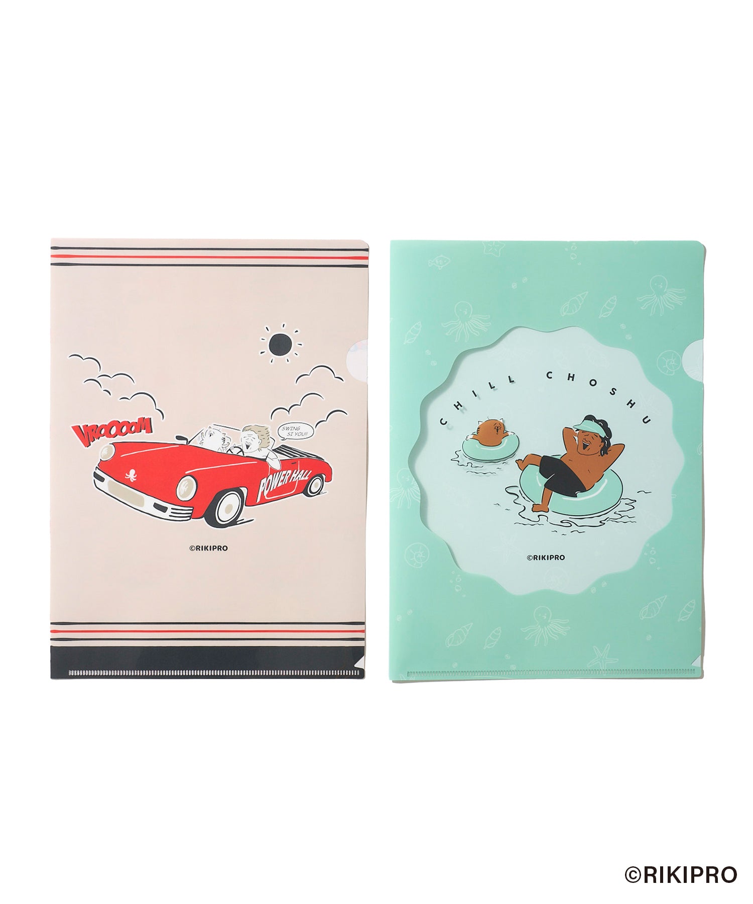 【ゆる~い長州さん】A4クリアファイル2枚セット