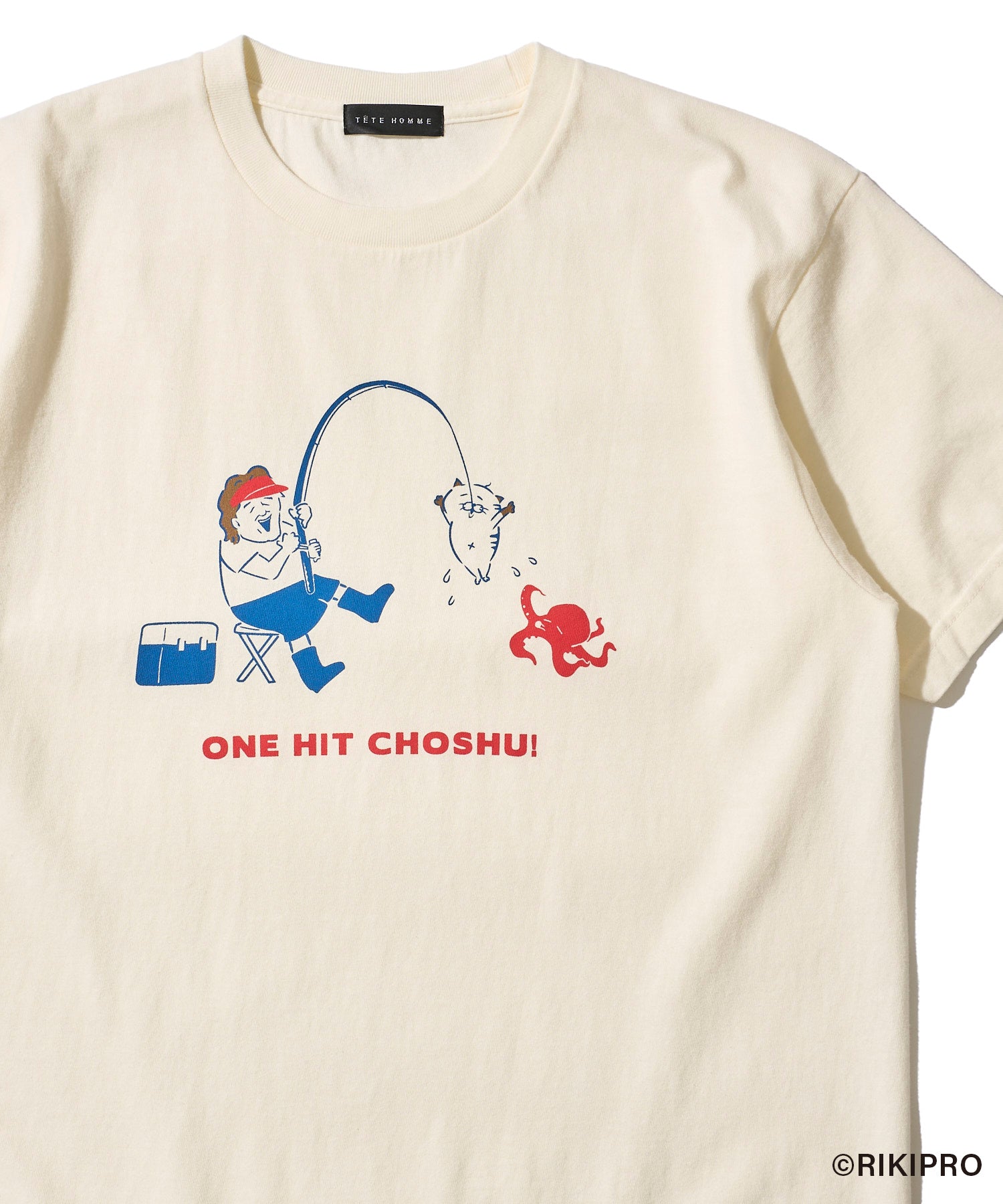 【ゆる~い長州さん】釣りTシャツ