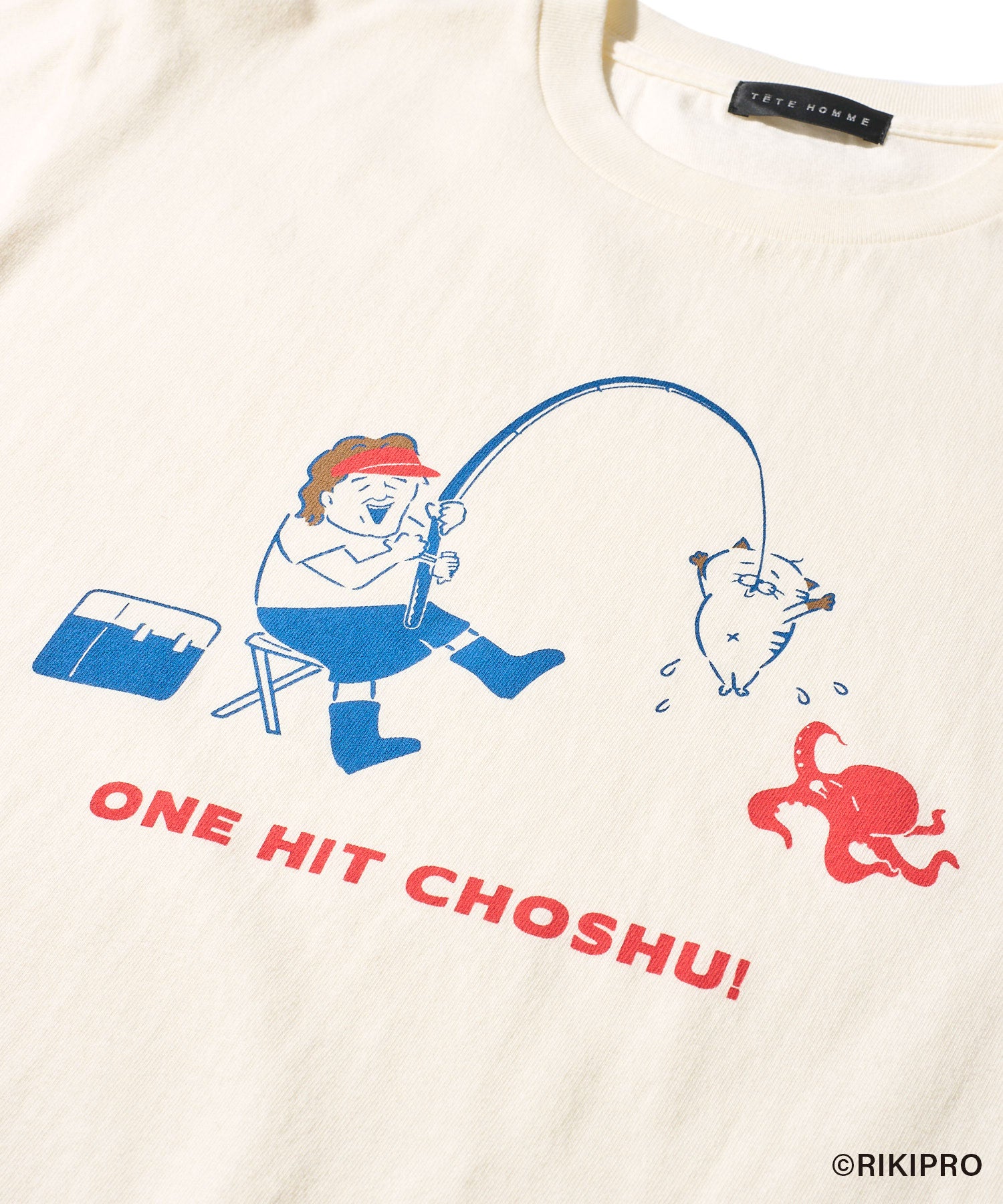 【ゆる~い長州さん】釣りTシャツ