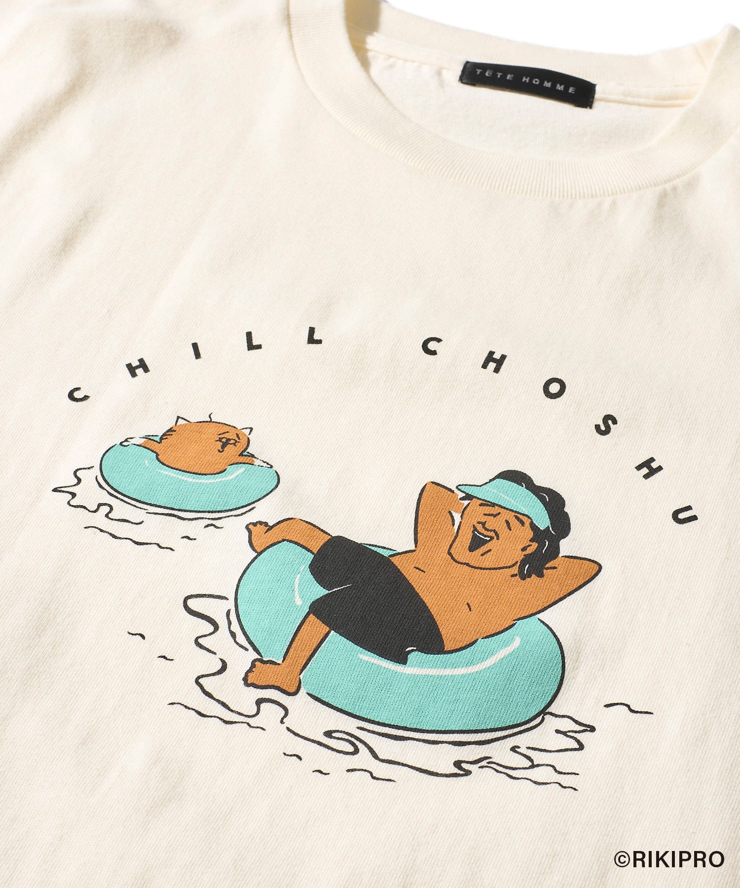 【ゆる~い長州さん】浮き輪Tシャツ