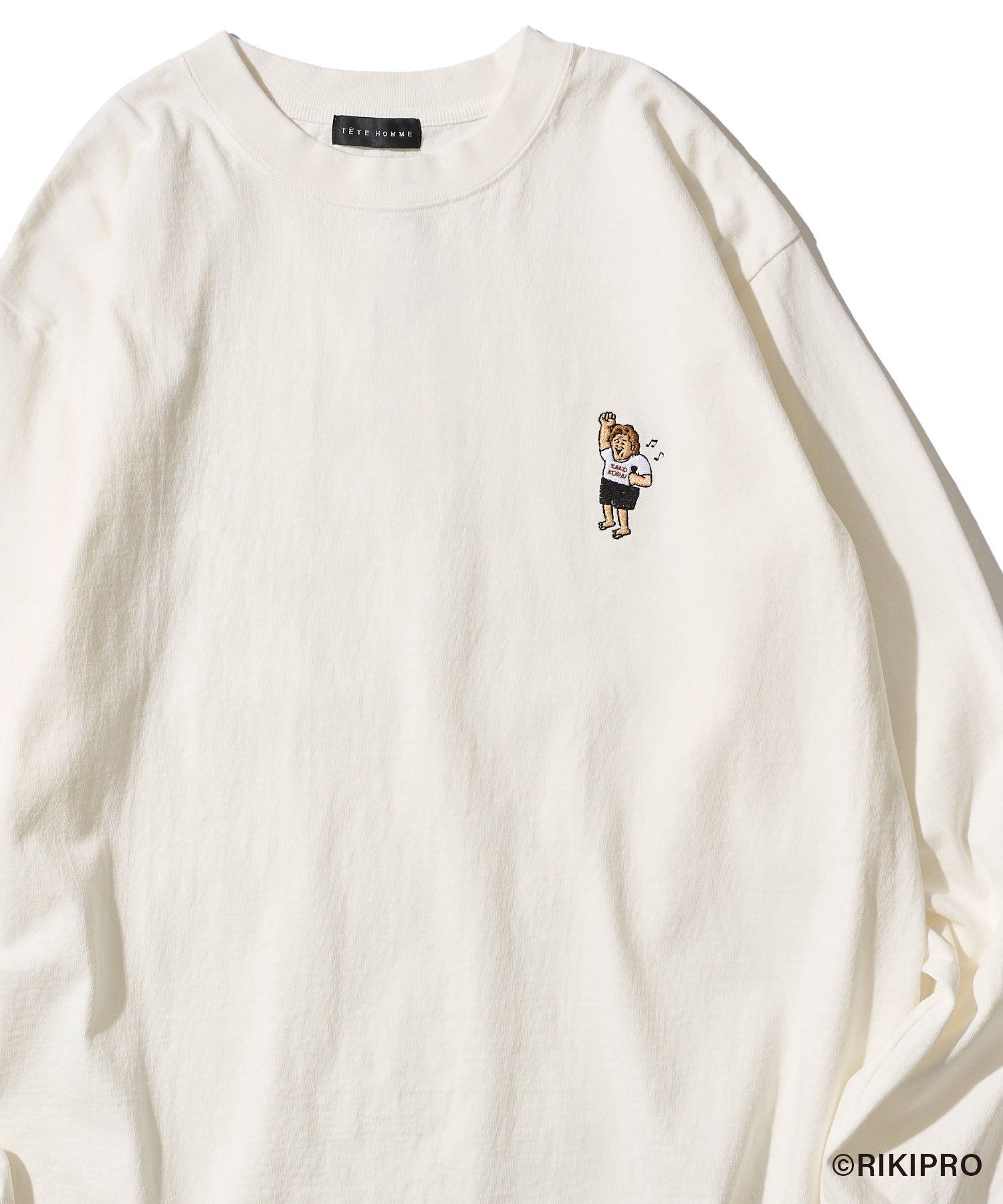 【ゆる~い長州さん】カラオケ刺繍ロンT