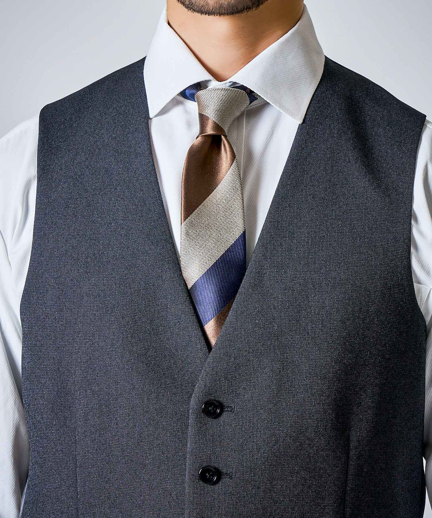 4WAYストレッチスーツ / ウォッシャブルセットアップ 3ピース