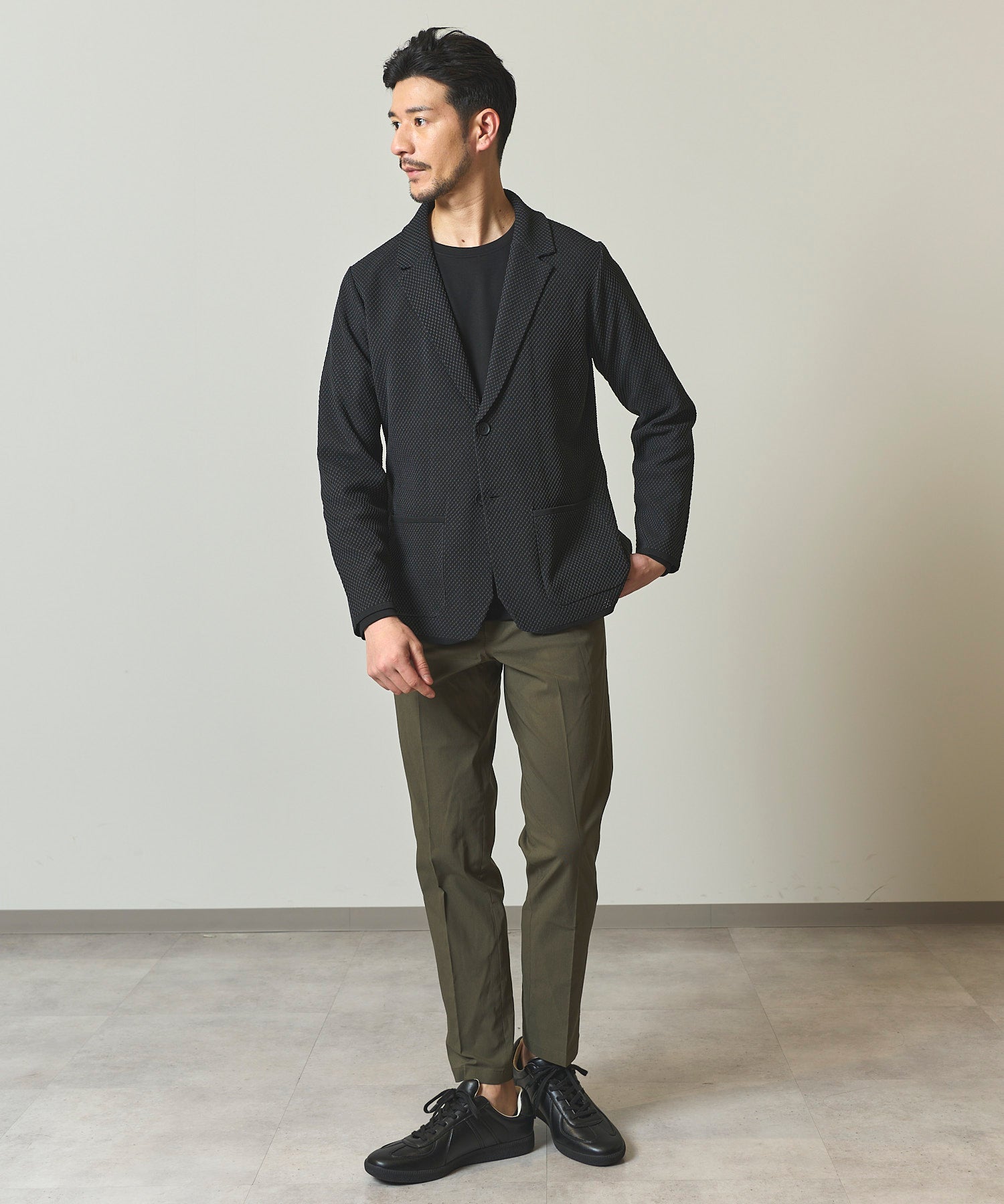 グリーン model:177㎝ 着用サイズ:M