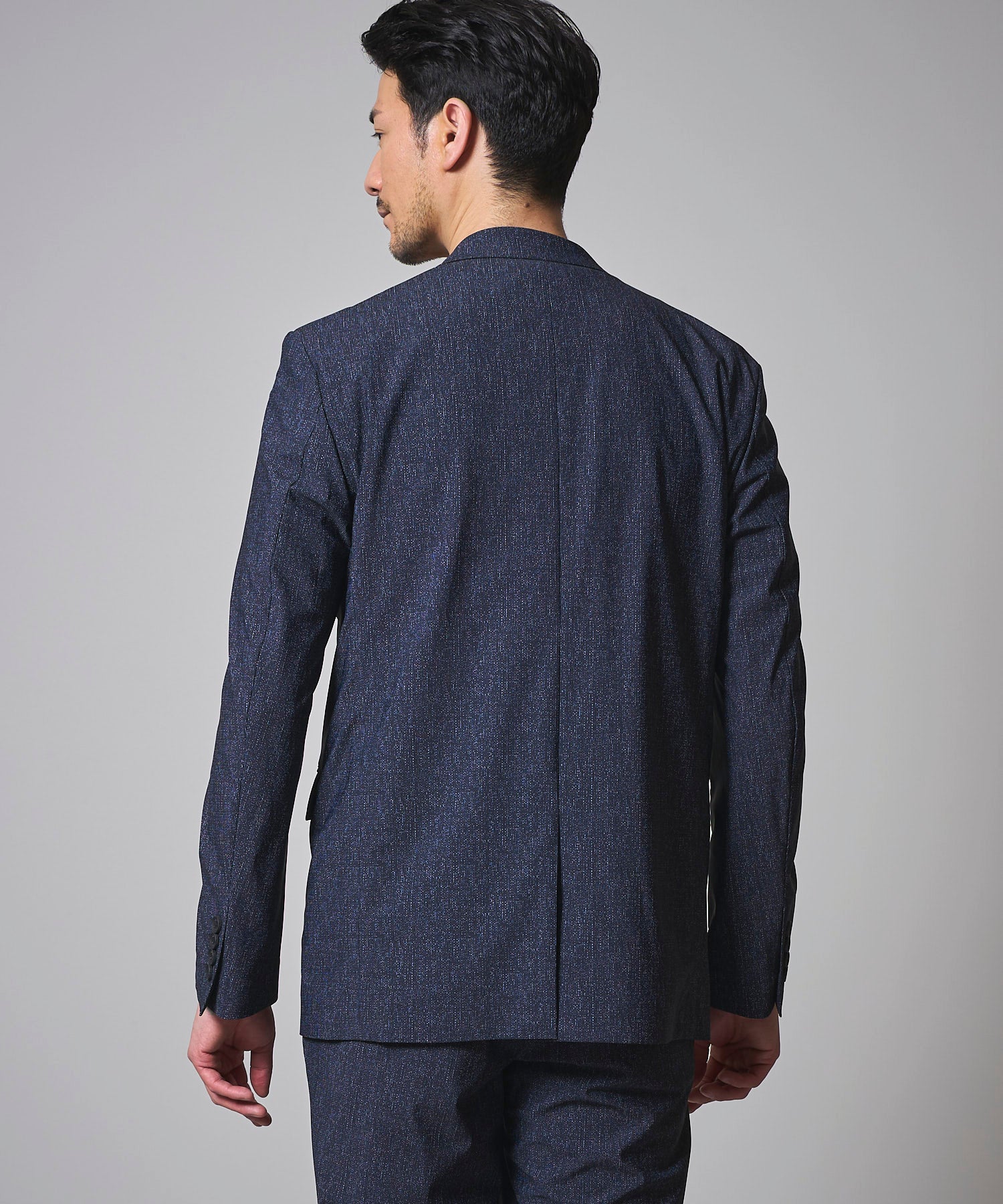 接触冷感 ストレッチプリントジャケット