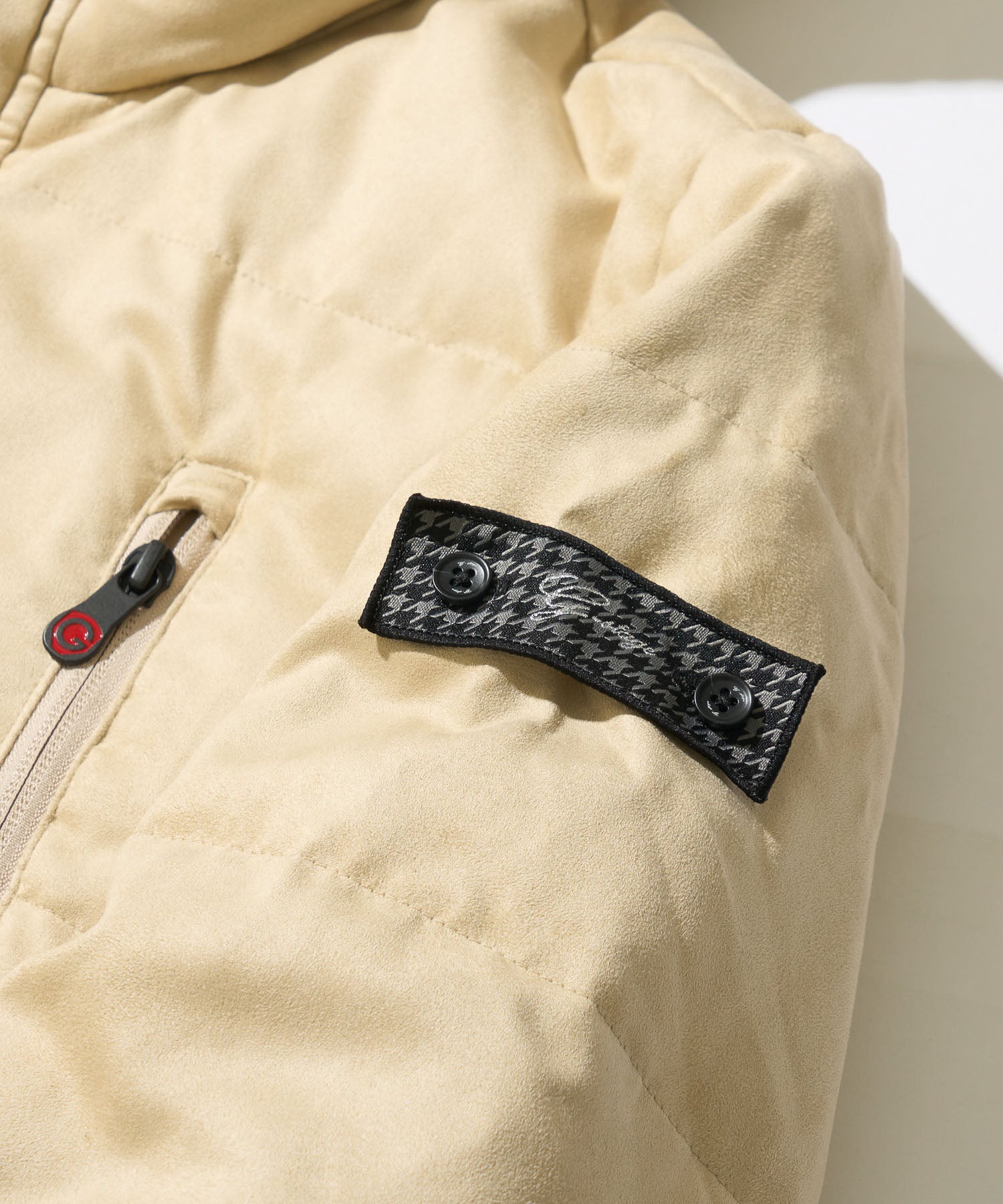 【決算セール】【G-STAGE】エコスエードフードダウンコート