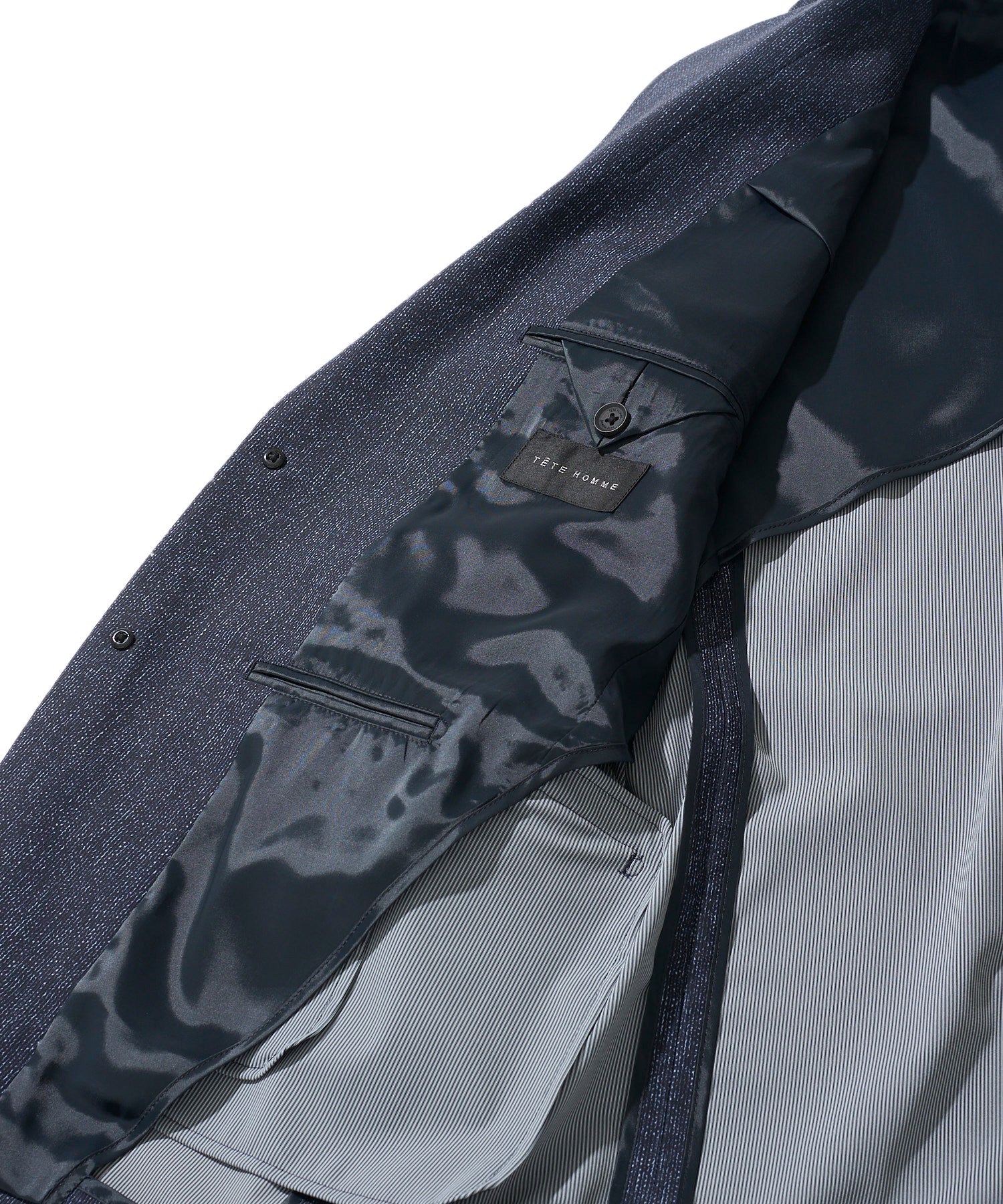 接触冷感 ストレッチプリントジャケット