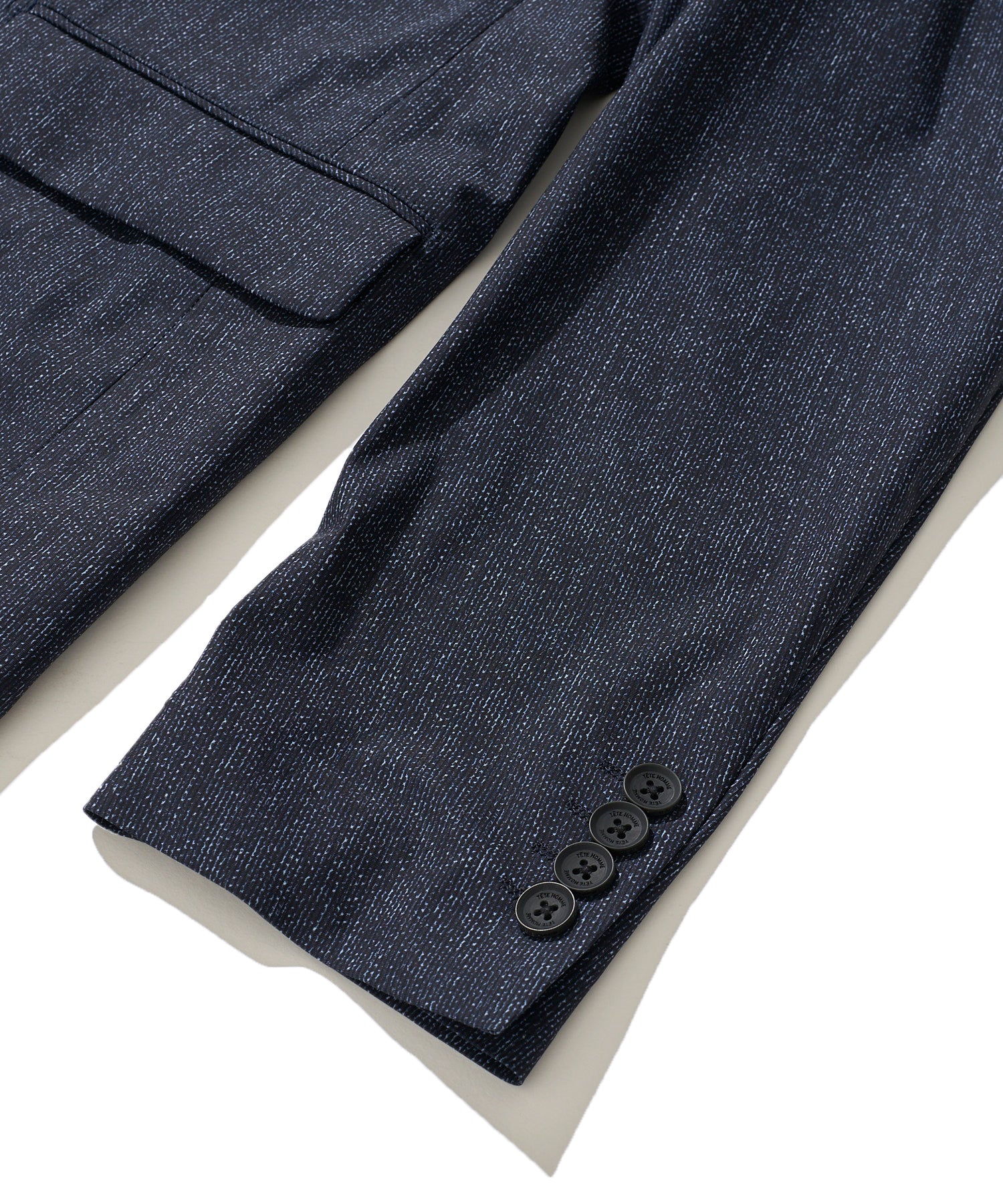 接触冷感 ストレッチプリントジャケット