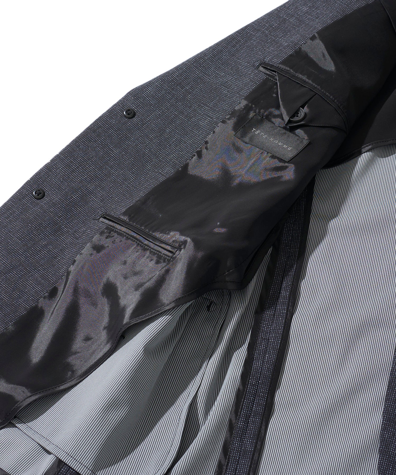 接触冷感 ストレッチプリントジャケット