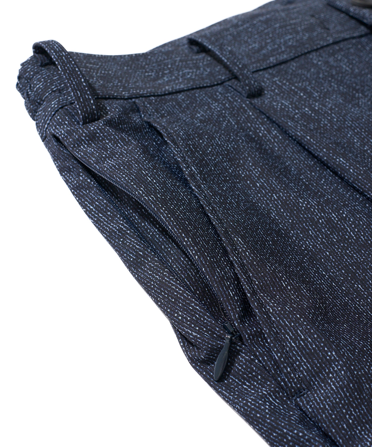 接触冷感 ストレッチプリントイージースラックス