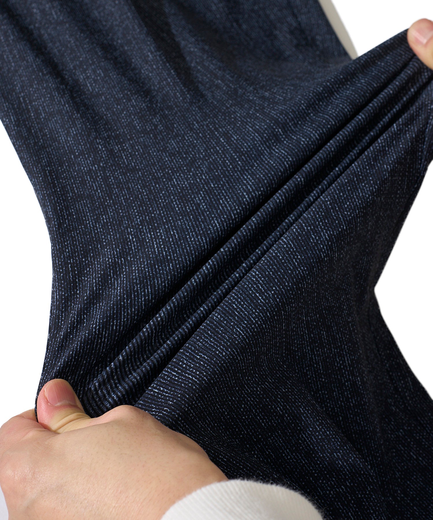 接触冷感 ストレッチプリントイージースラックス