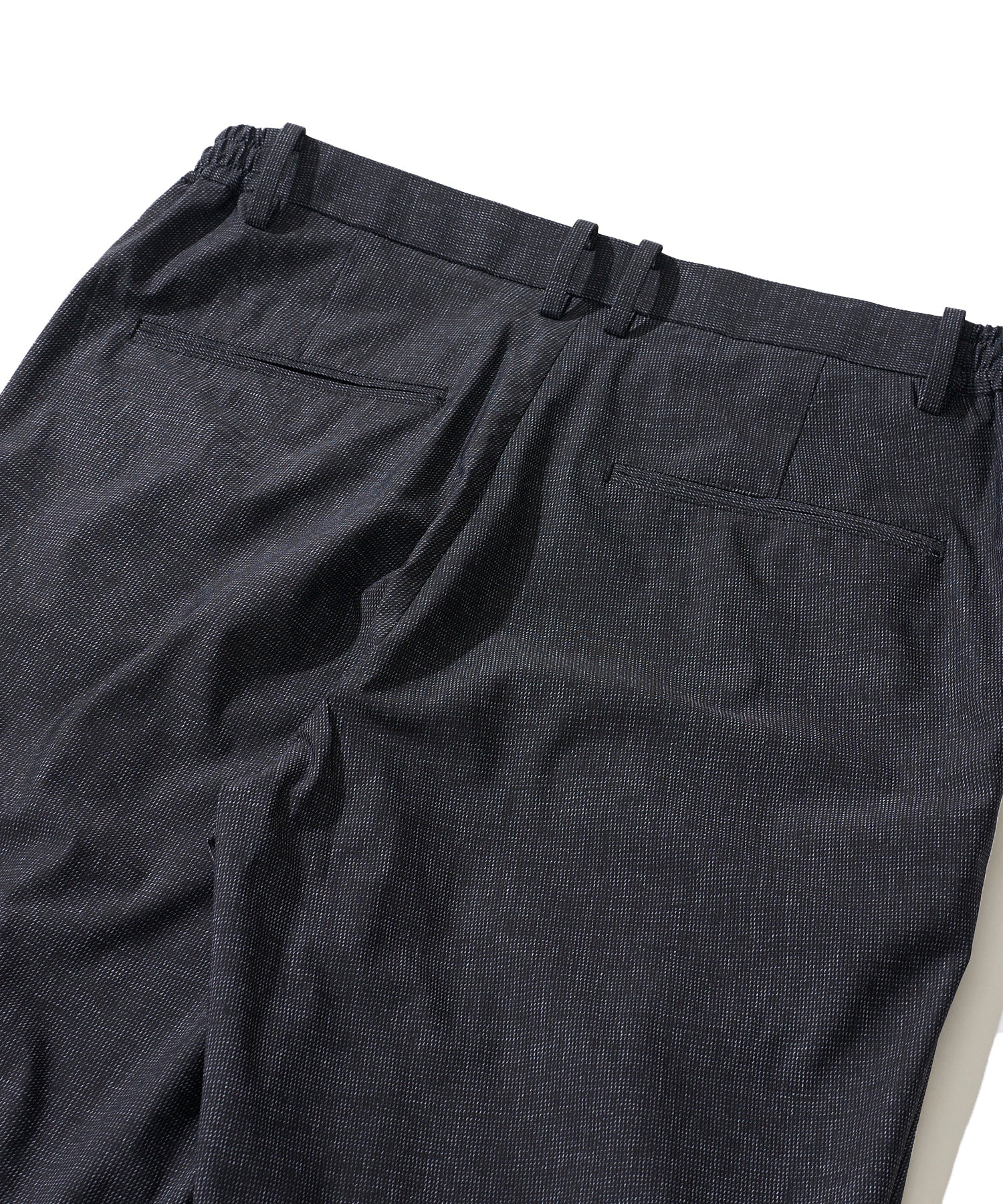 接触冷感 ストレッチプリントイージースラックス