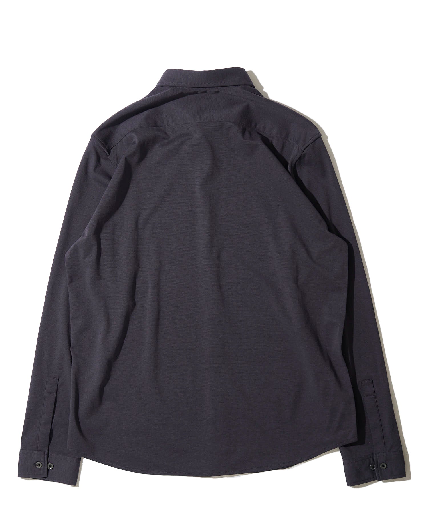 シルク混ストレッチシャツ