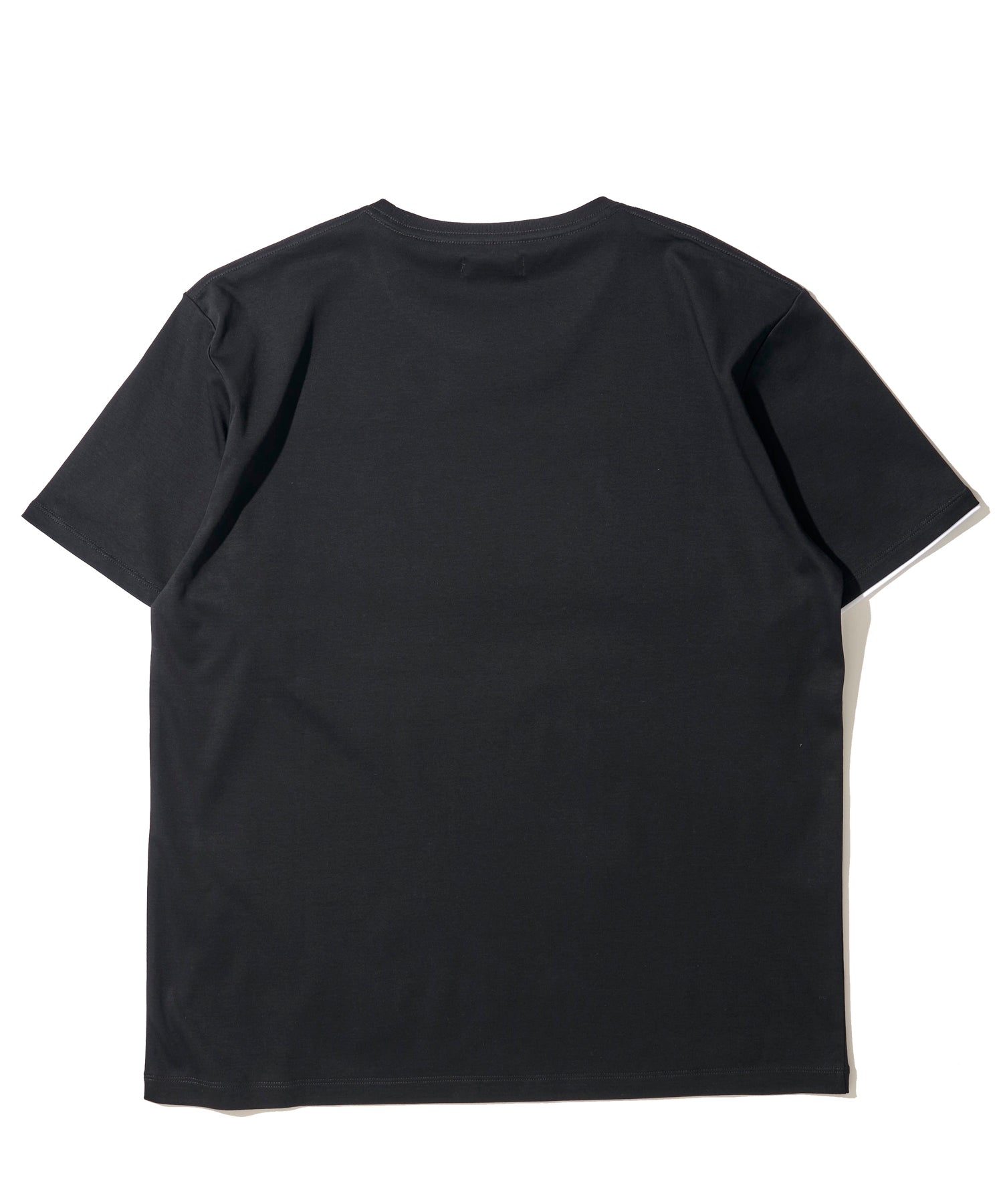 シルケット天竺クルーネックTシャツ