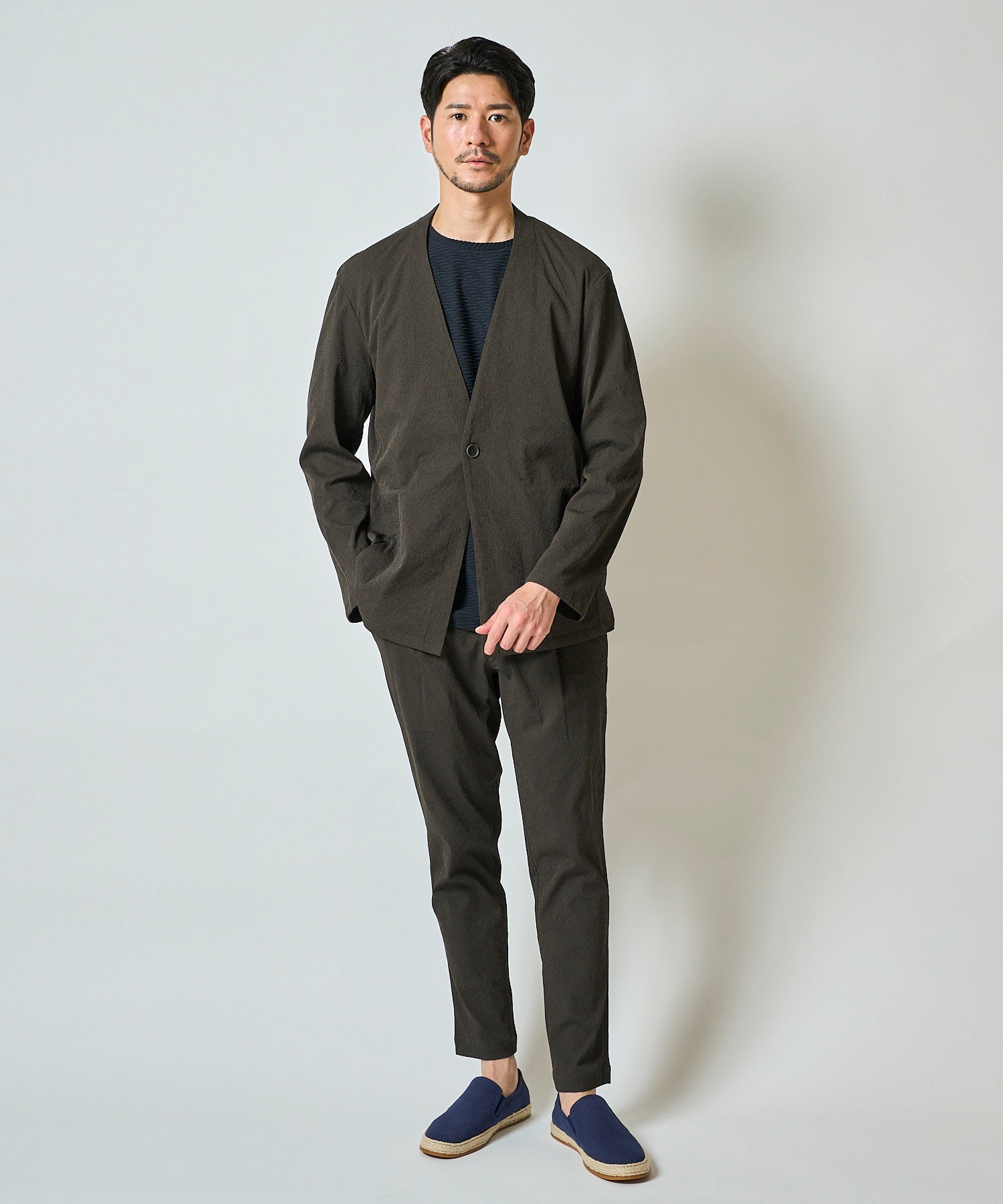 楊柳ストレッチイージーパンツ