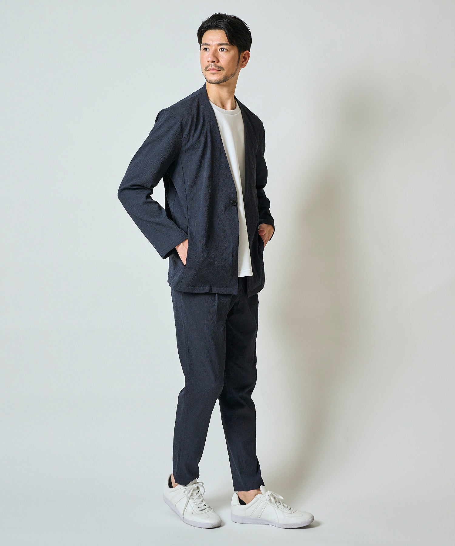 楊柳ストレッチイージーパンツ