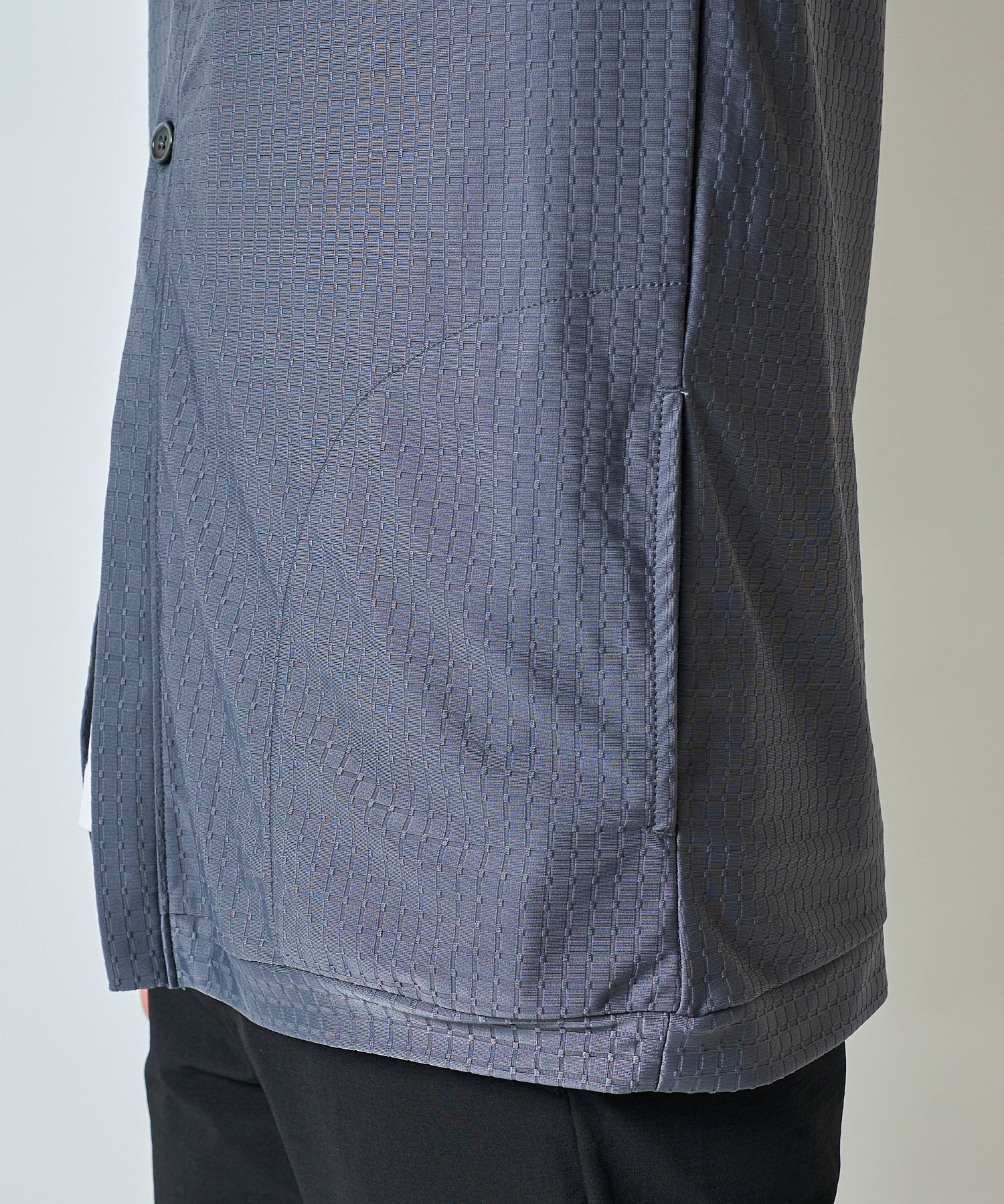 ストレッチナイロンカーディガン