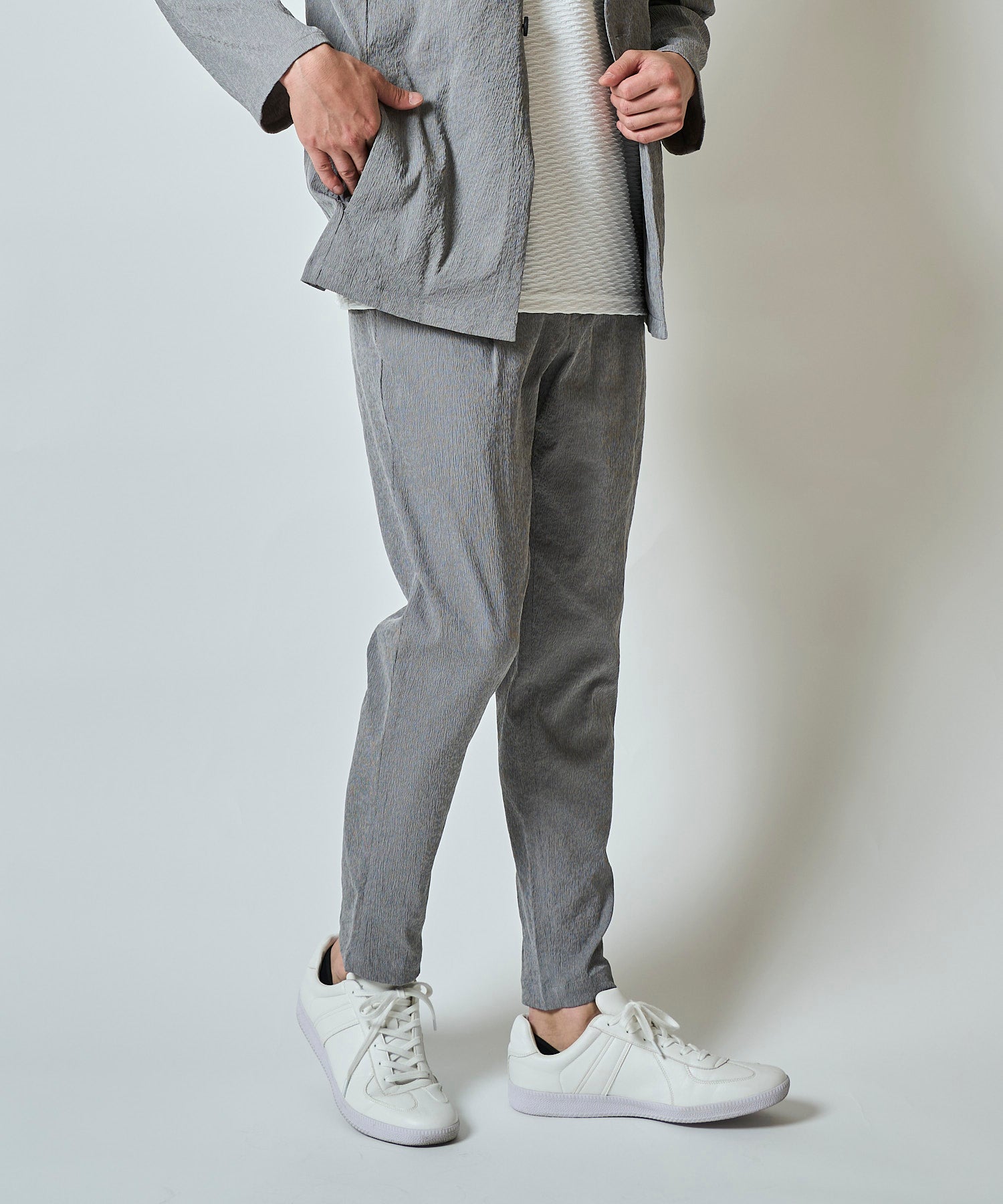 楊柳ストレッチイージーパンツ