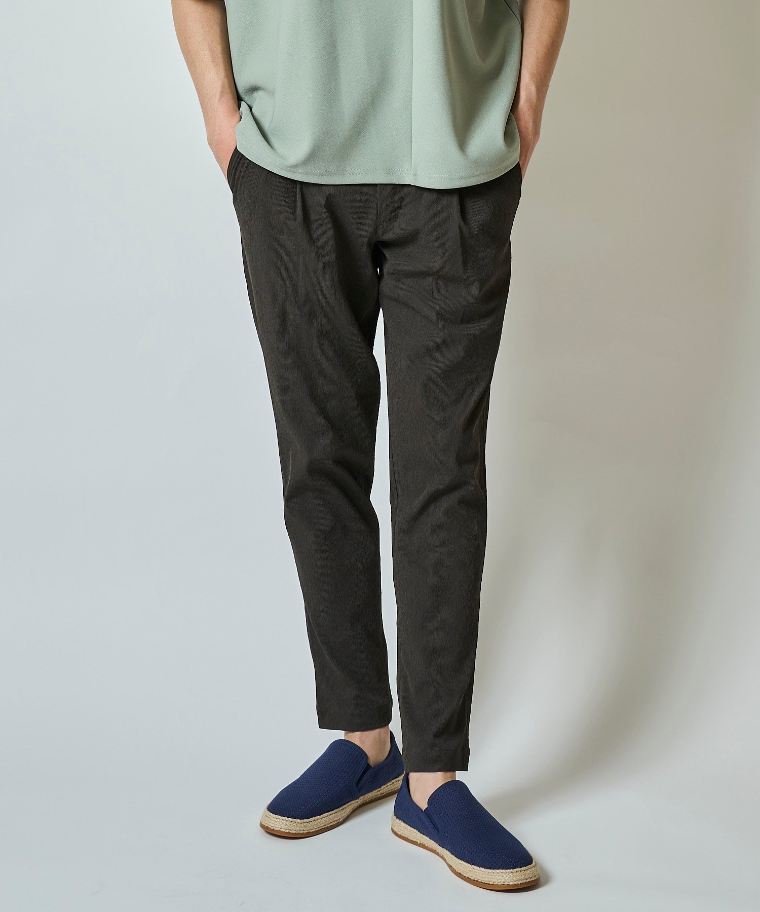 楊柳ストレッチイージーパンツ