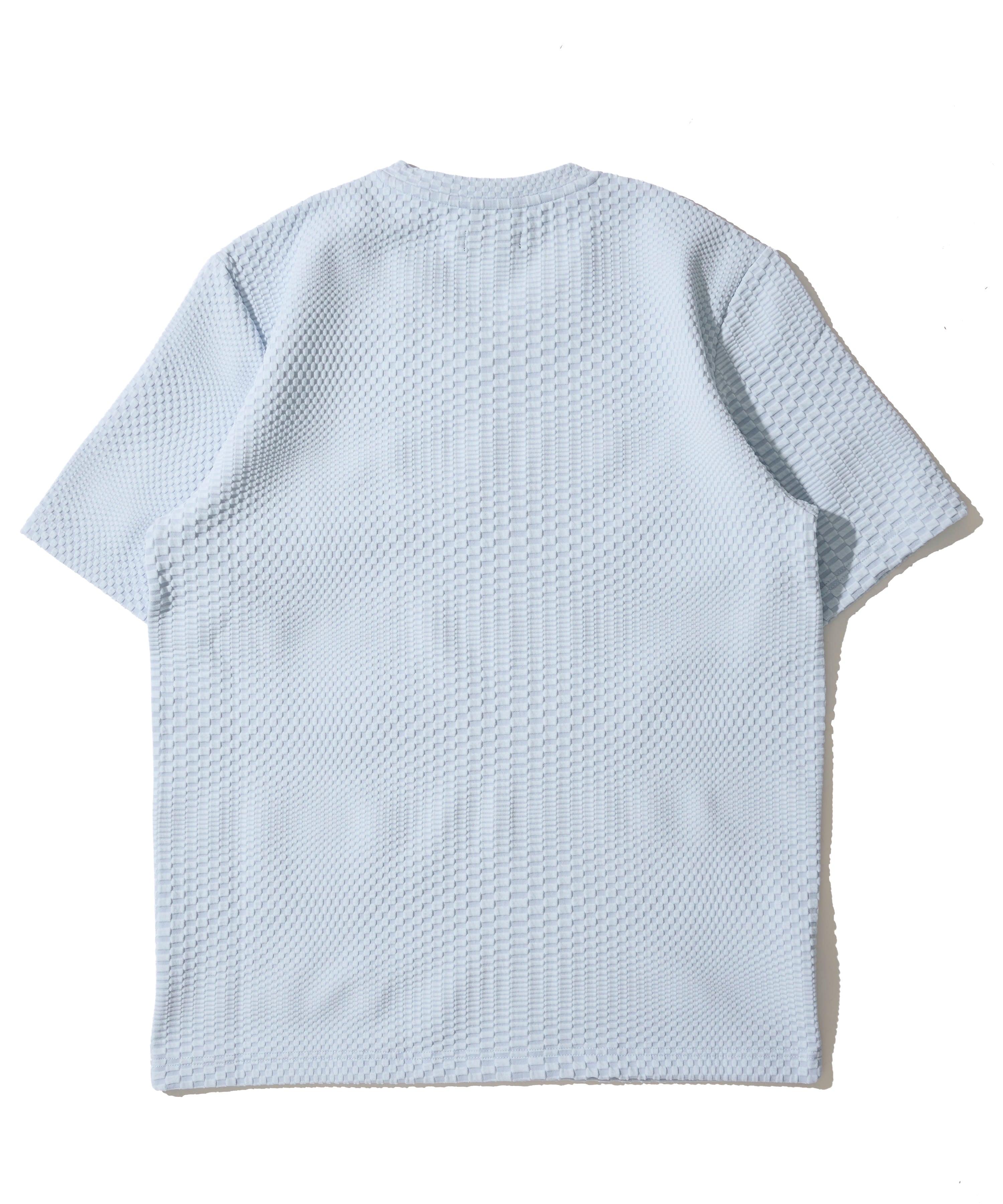 ブリスタージャガードVネックTシャツ