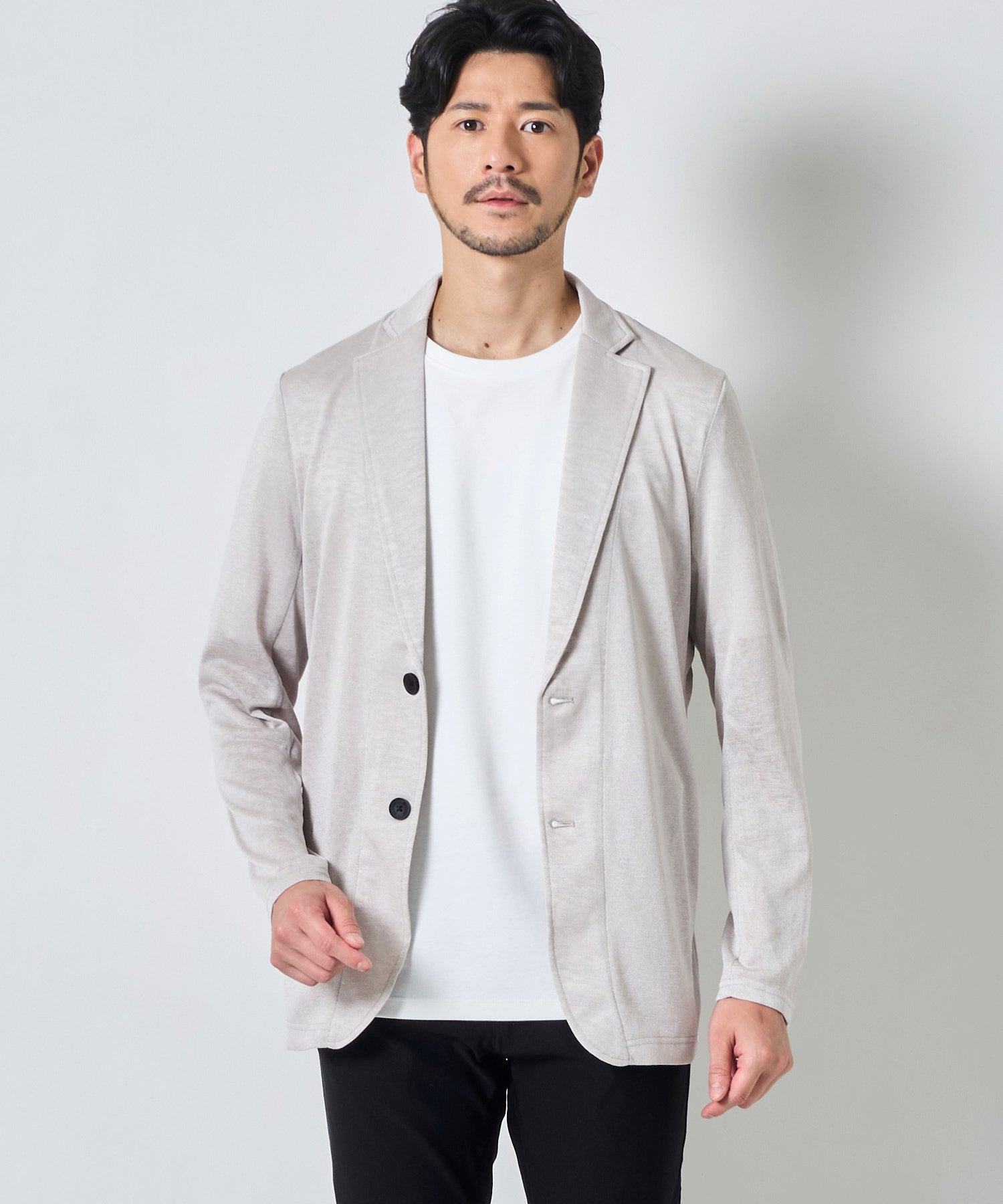 ベージュ model:177 着用サイズ:L