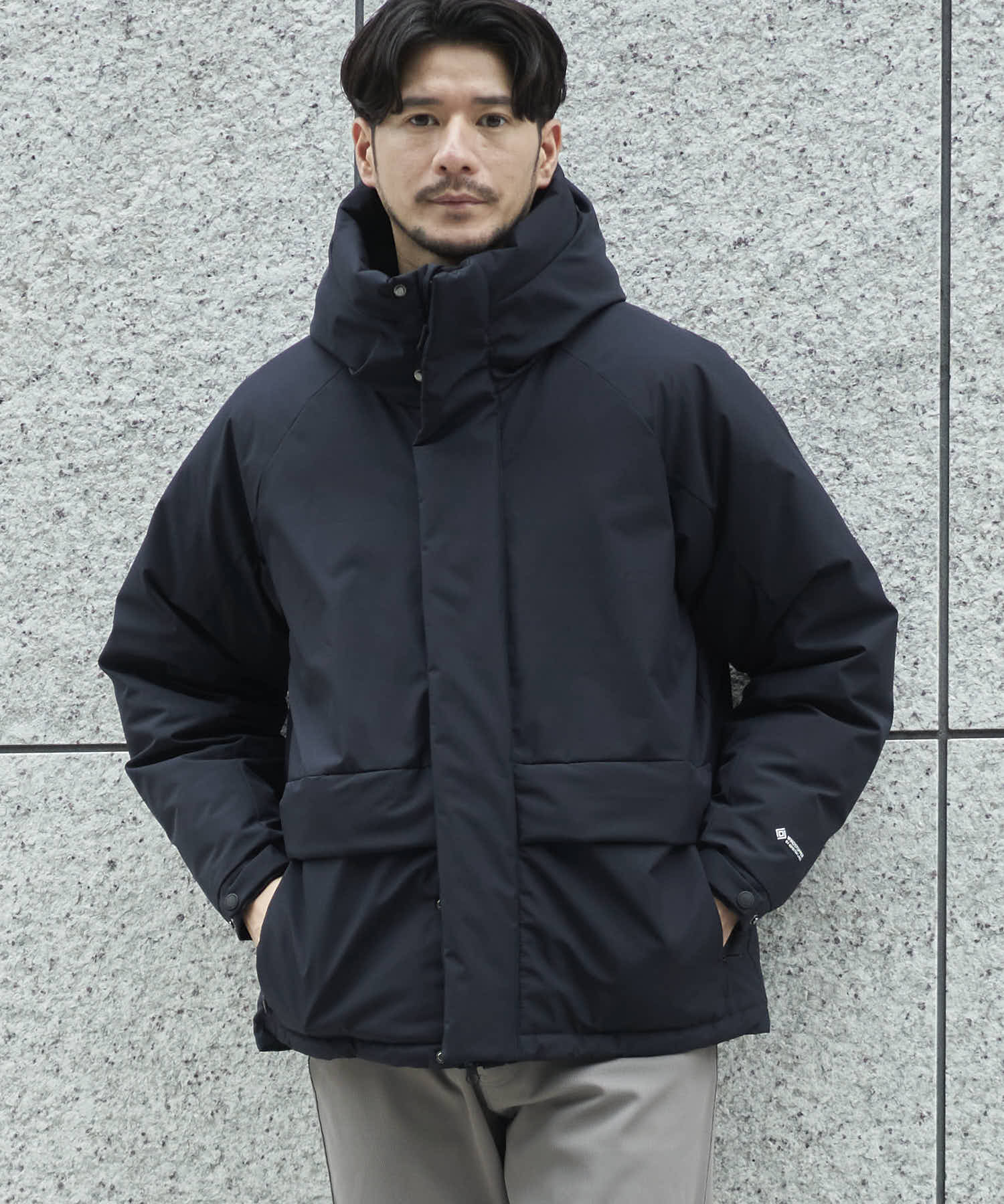 ブラック系2 model:177cm 着用サイズ:LARGE