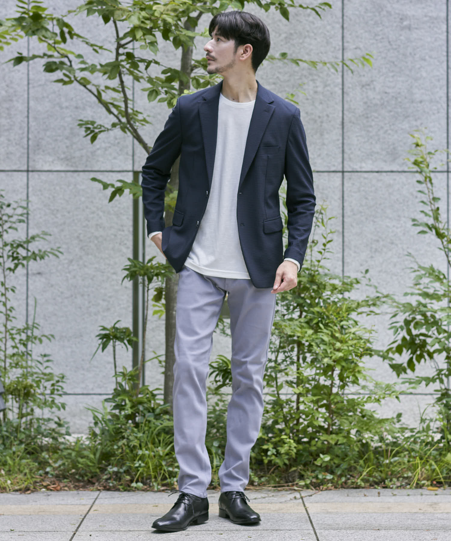 リップルトリコットジャケット