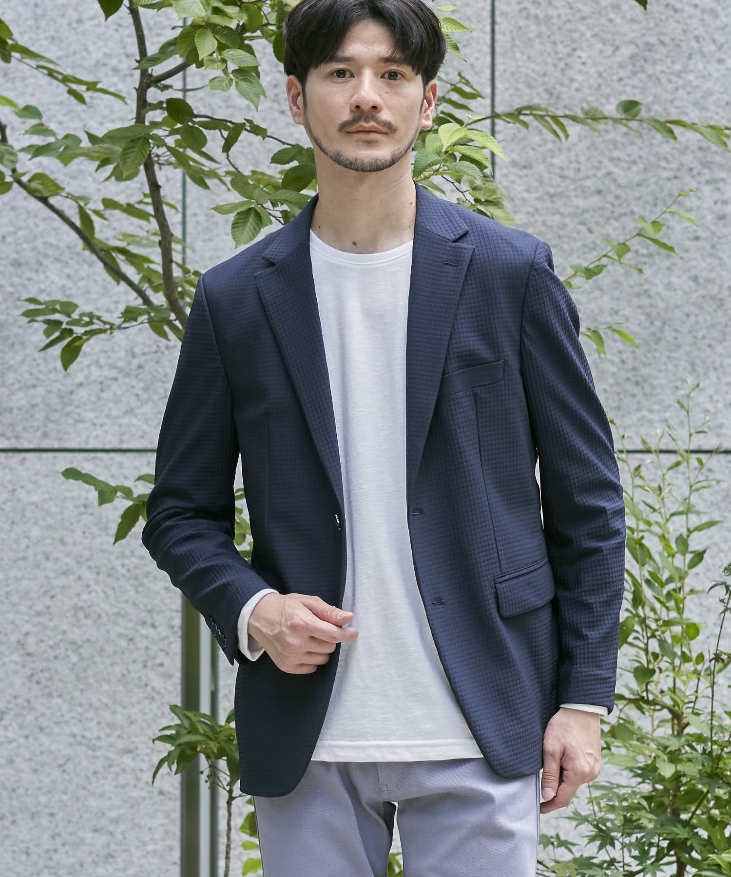 リップルトリコットジャケット