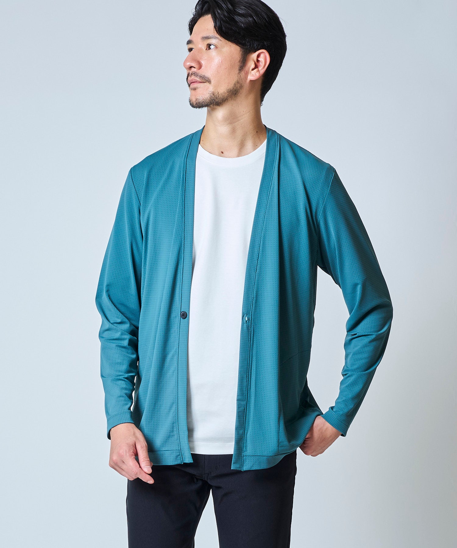 グリーン model:177 着用サイズ:L