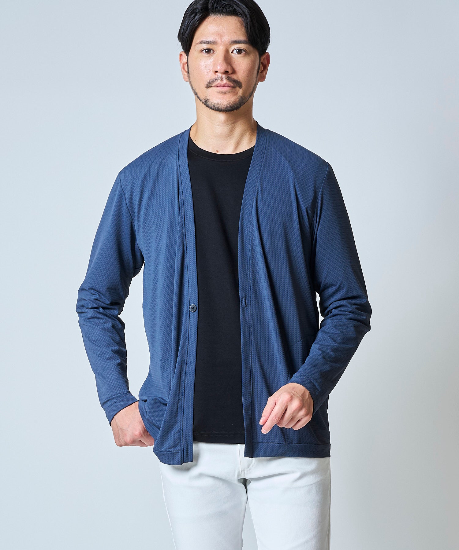 ネイビー model:177 着用サイズ:L