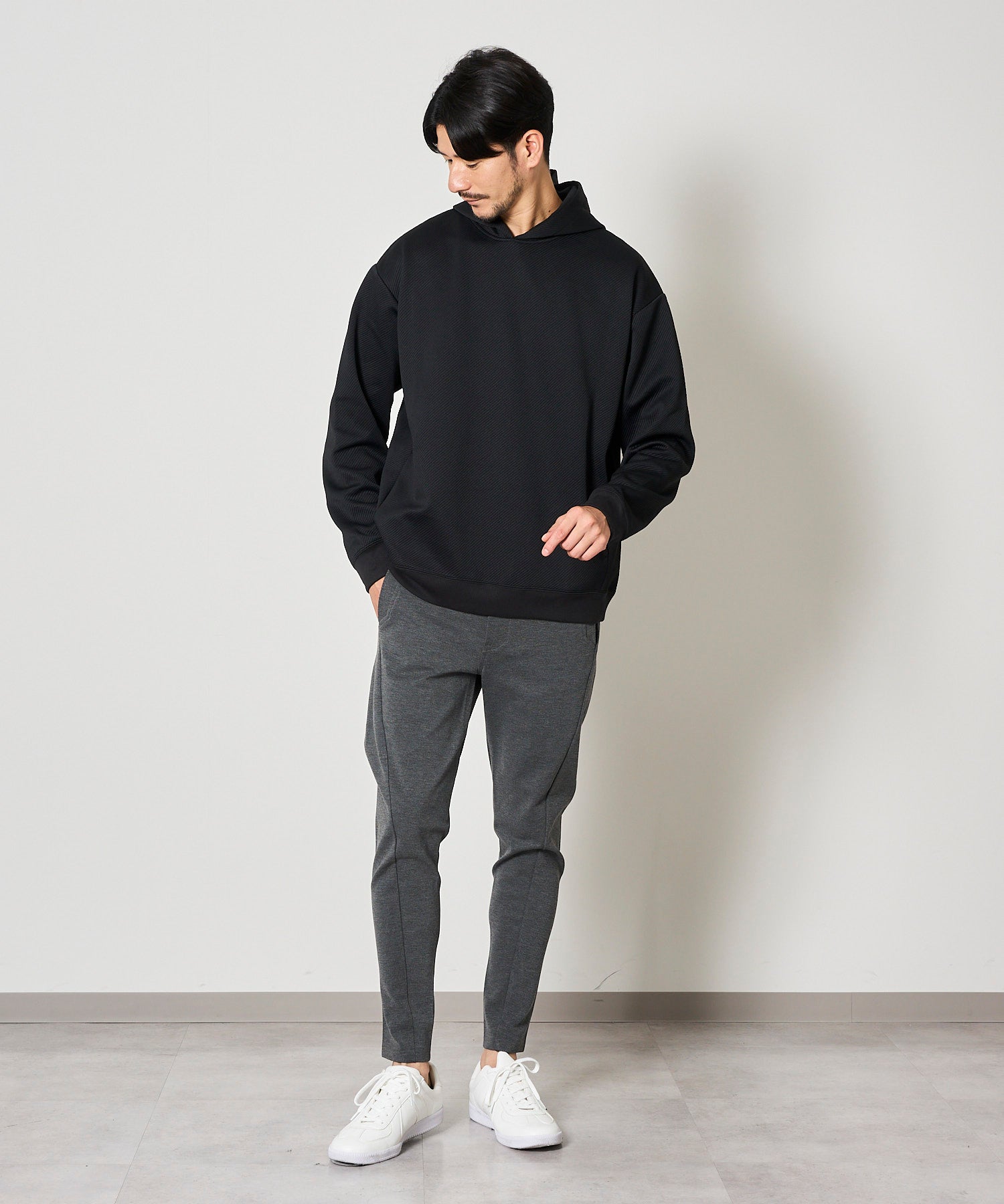 ブラック model:177cm 着用サイズ:L