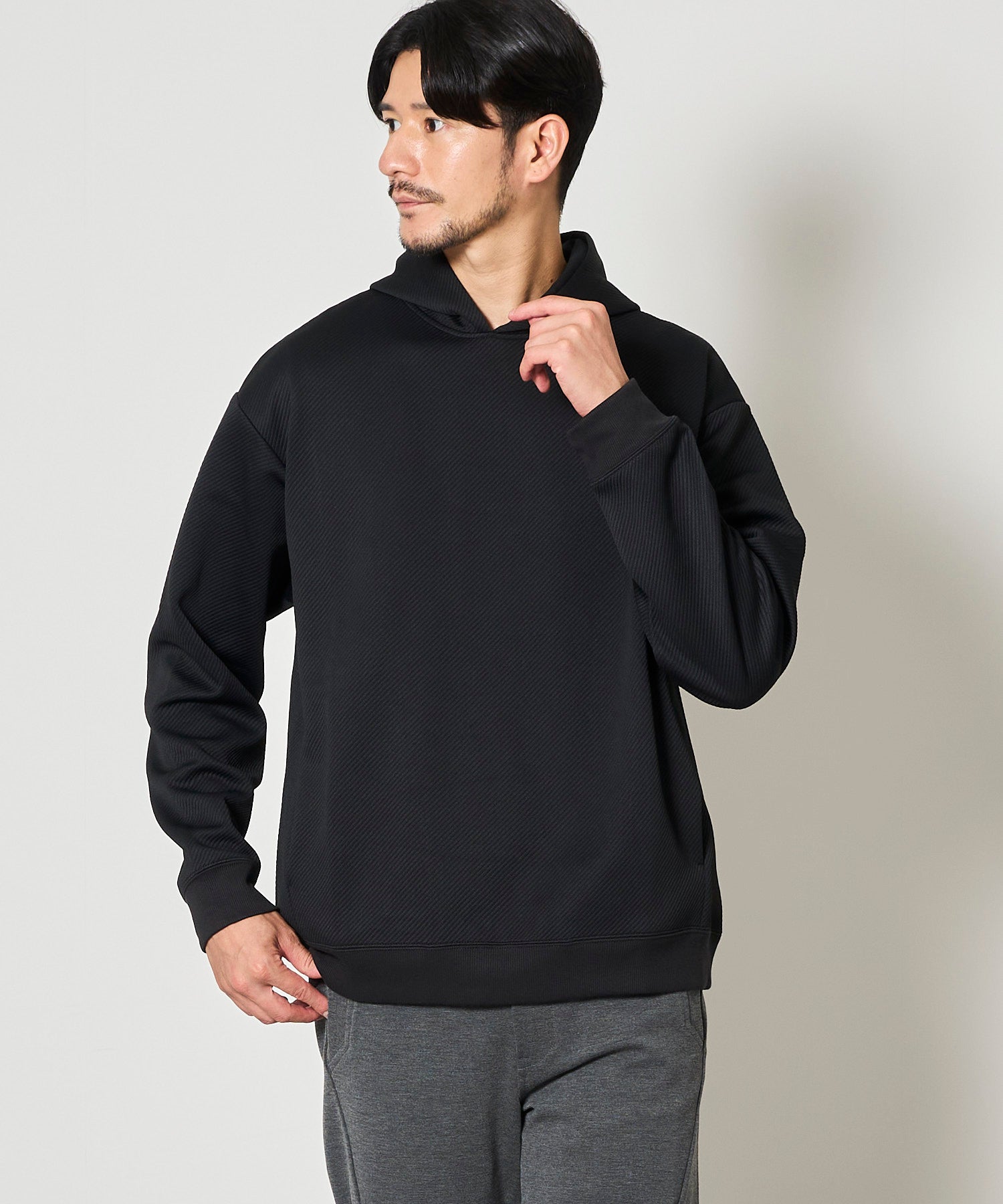 ブラック model:177cm 着用サイズ:L