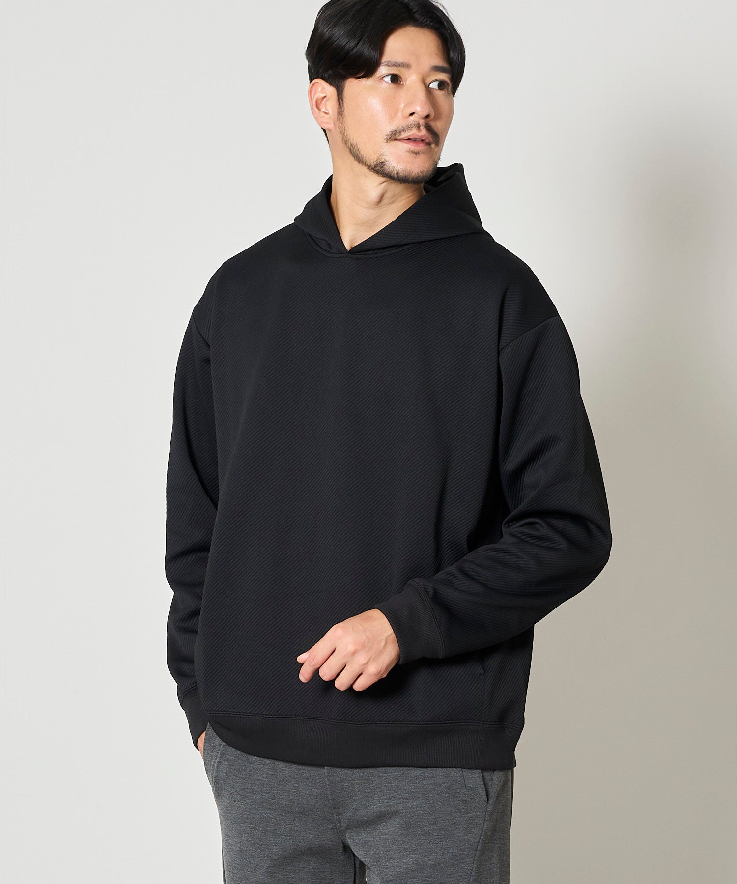 ブラック model:177cm 着用サイズ:L