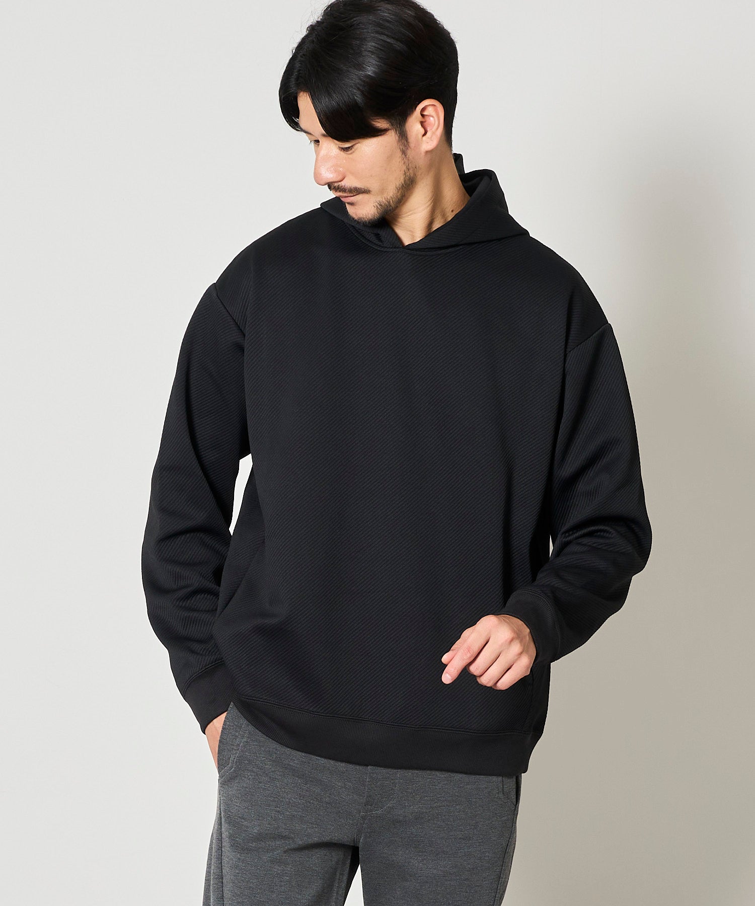 ブラック model:177cm 着用サイズ:L