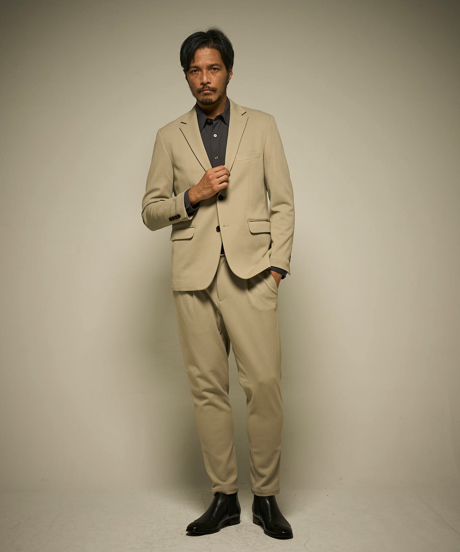 ストレッチナイロンテーラージャケット