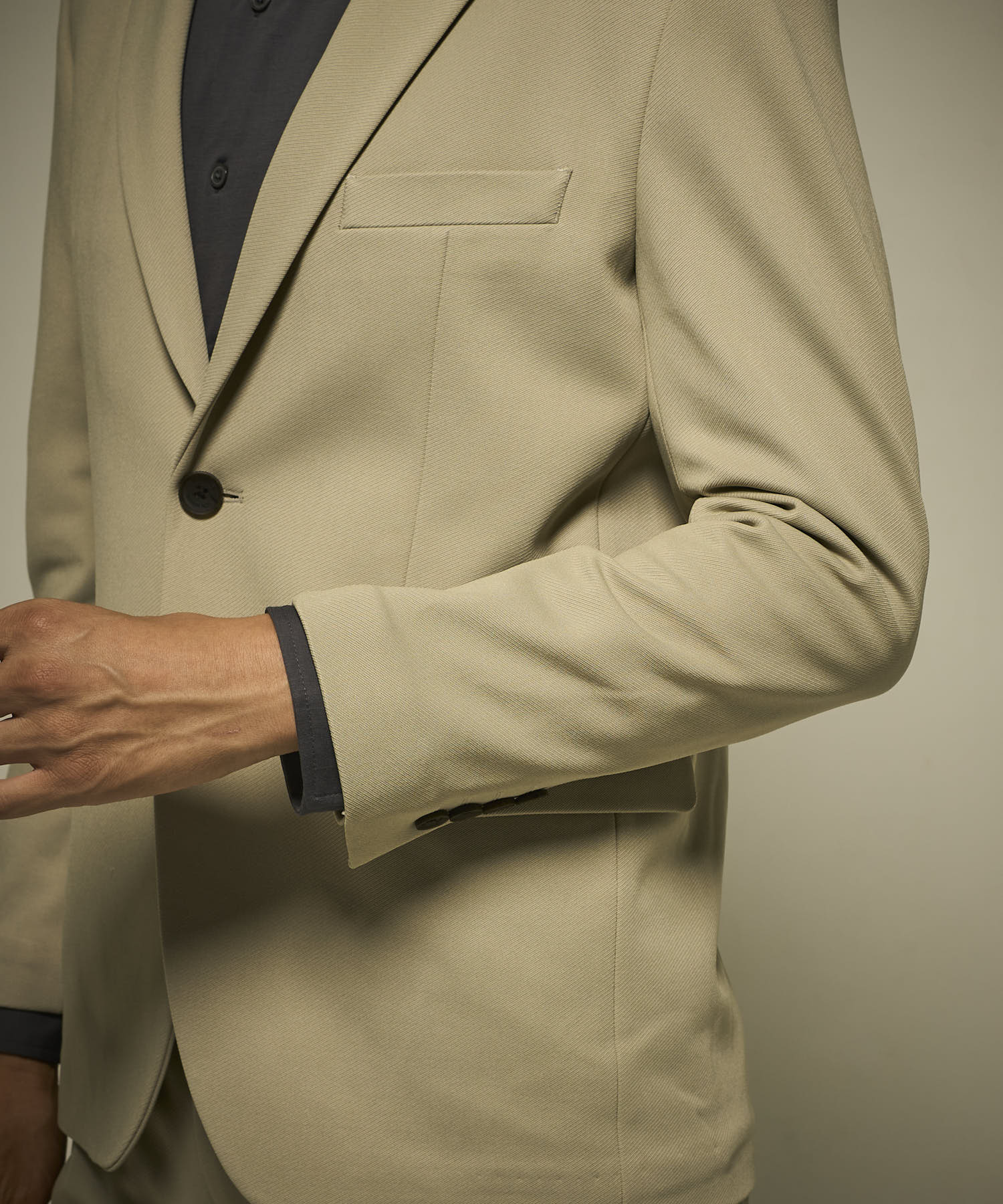 ストレッチナイロンテーラージャケット