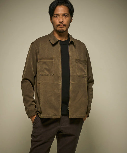 カーキ model:186㎝ 着用サイズ:L