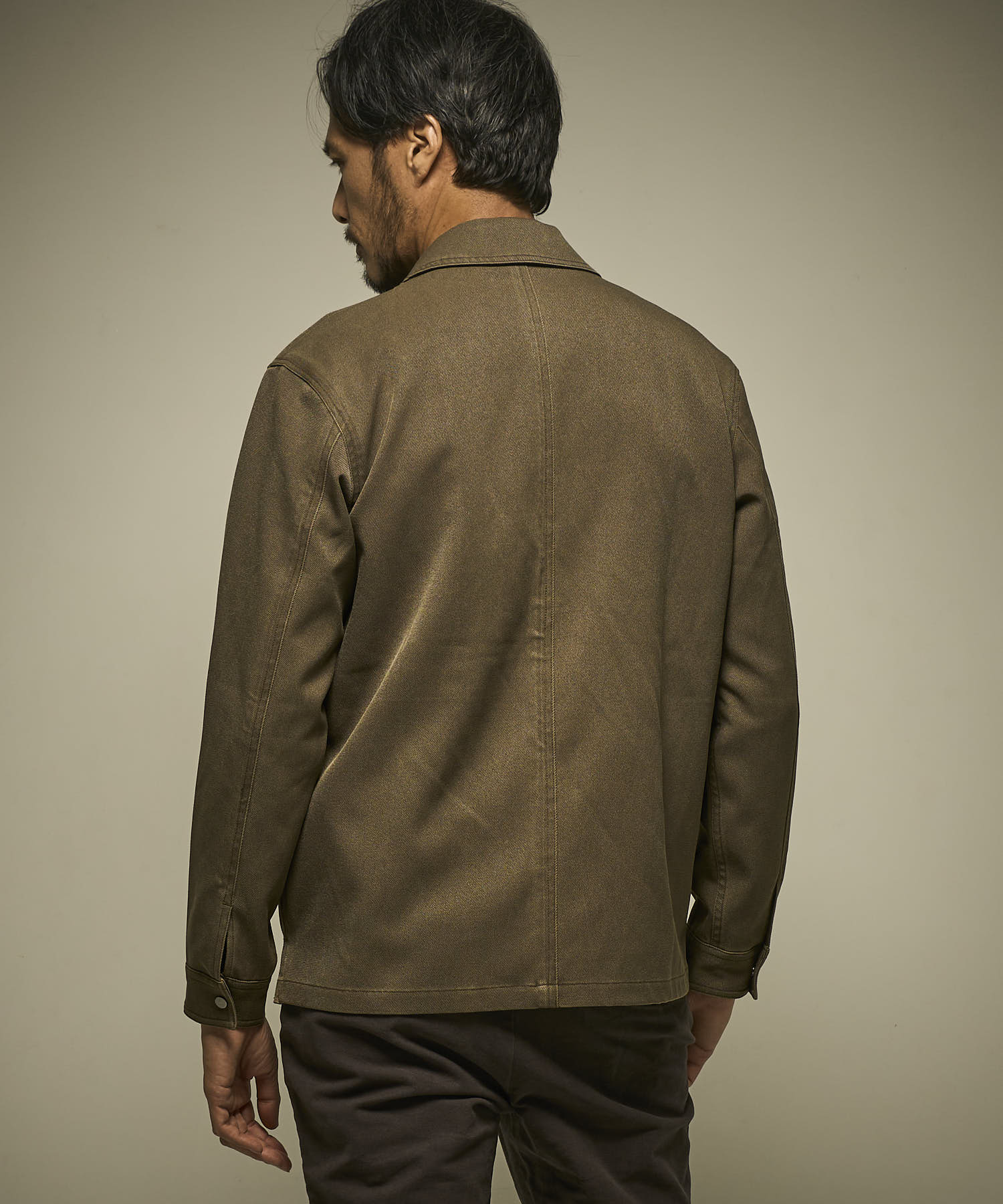 顔料プリントシャツアウター