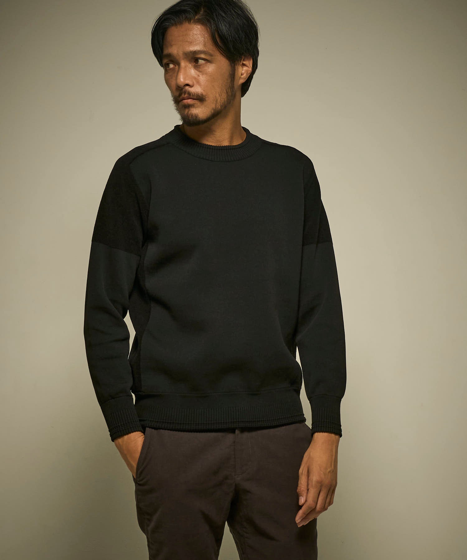 ブラック model:186㎝ 着用サイズ:L