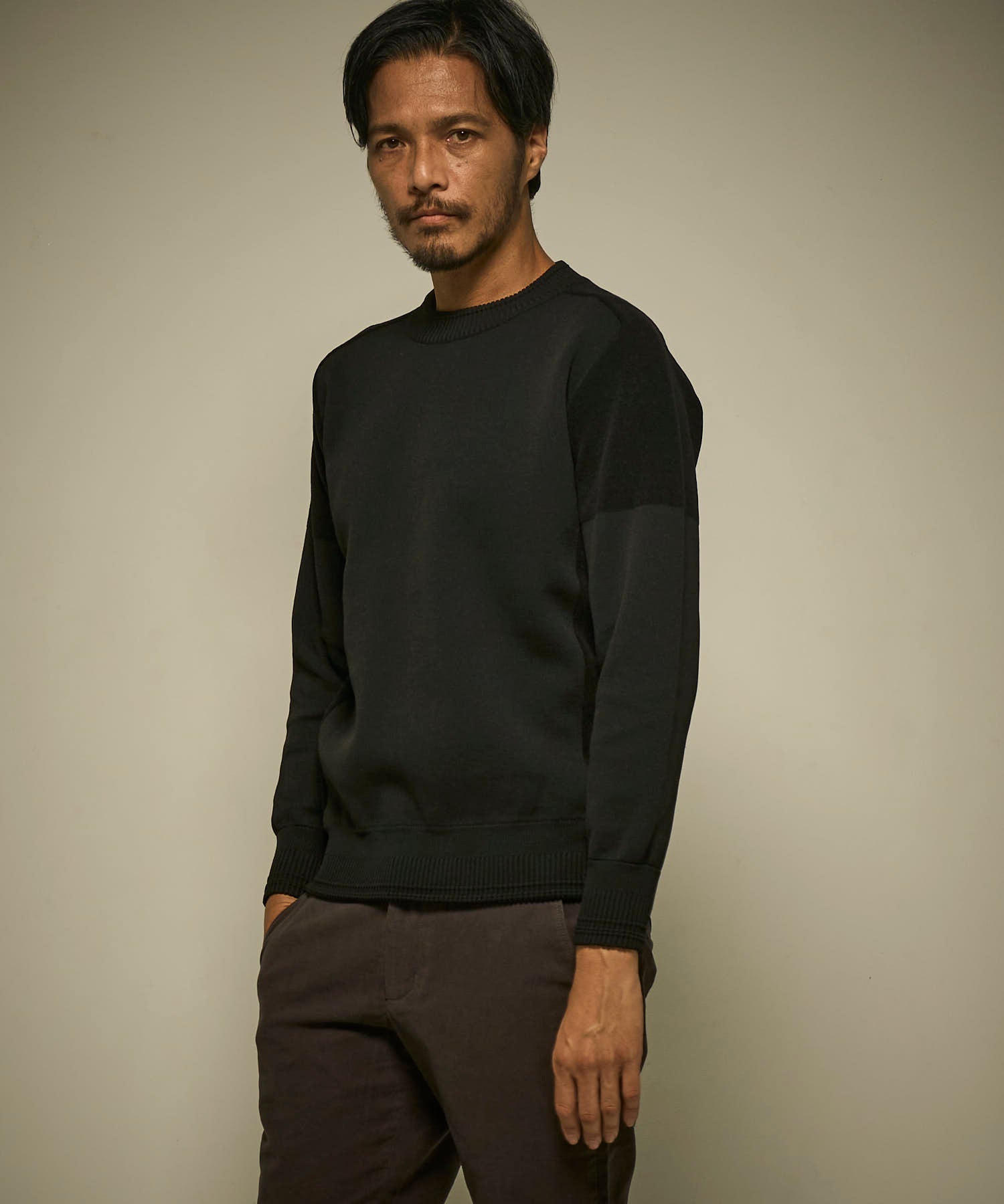 ブラック model:186㎝ 着用サイズ:L