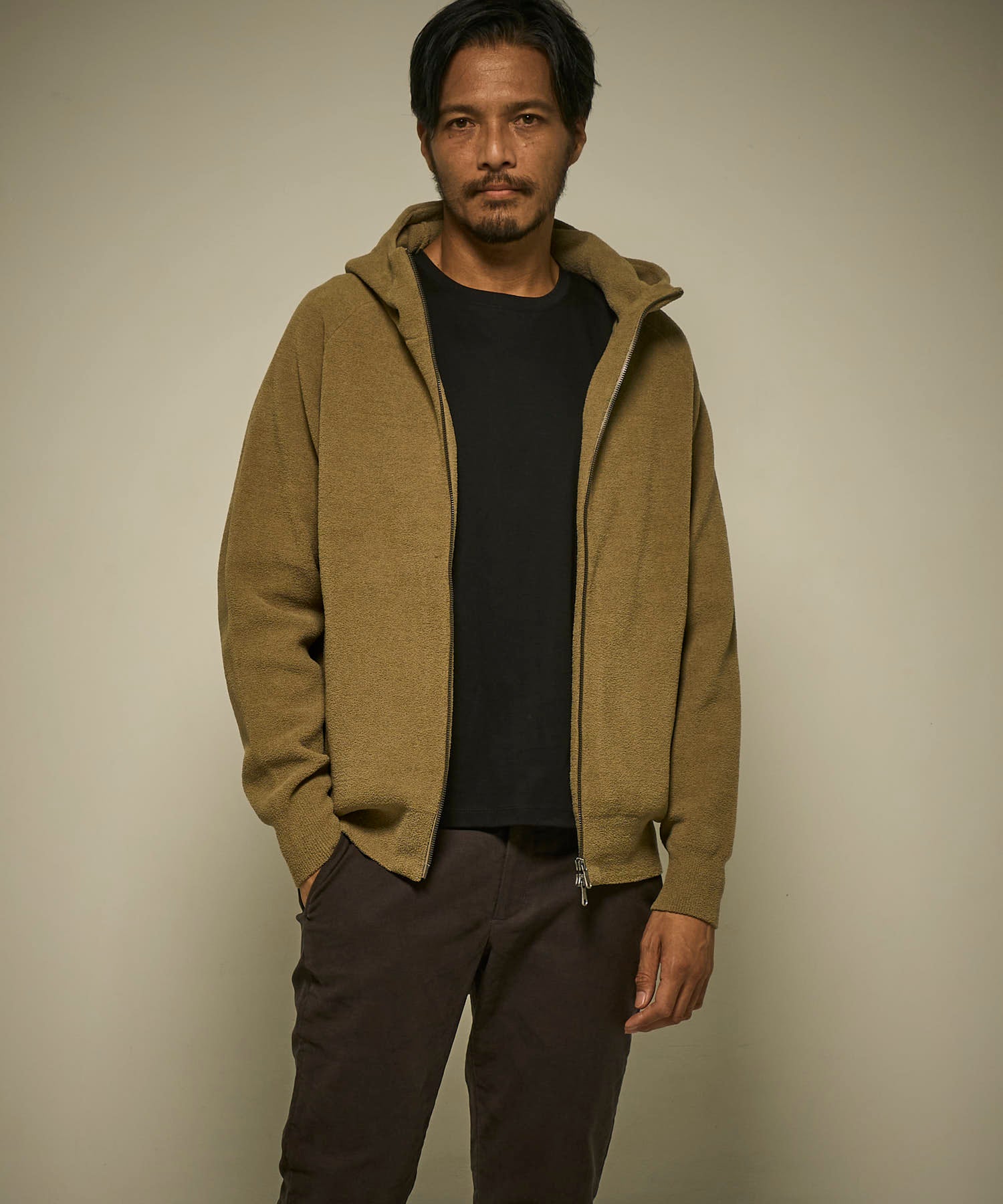 サンドベージュ model:186㎝ 着用サイズ:L