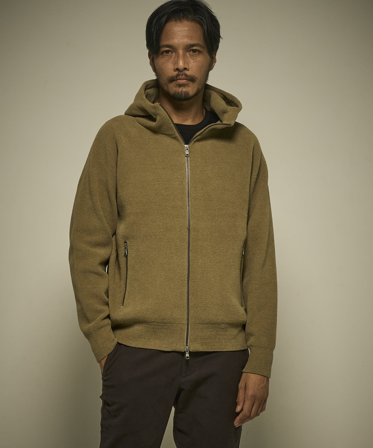 サンドベージュ model:186㎝ 着用サイズ:L