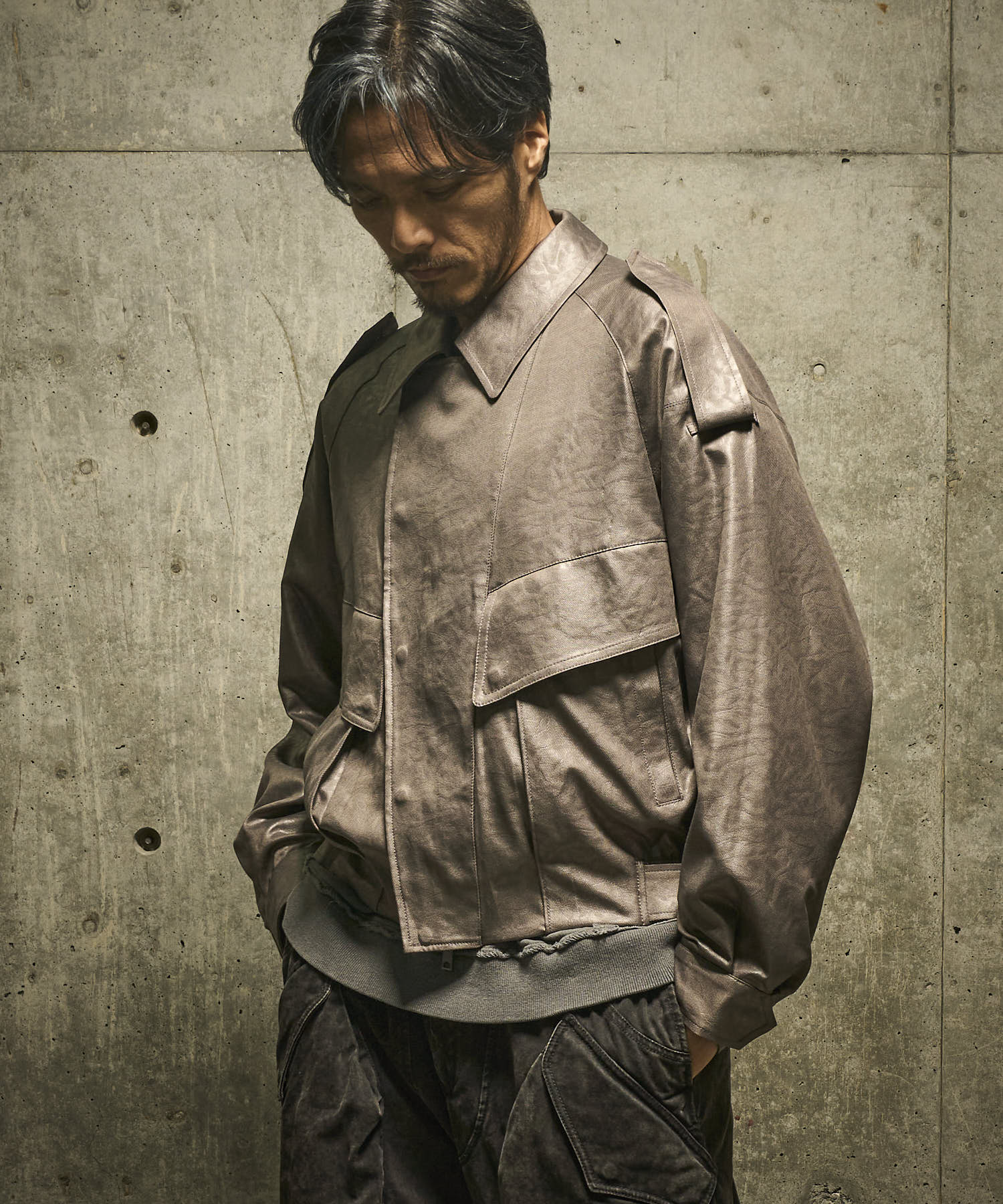 【HALB】ビッグポケットブルゾン