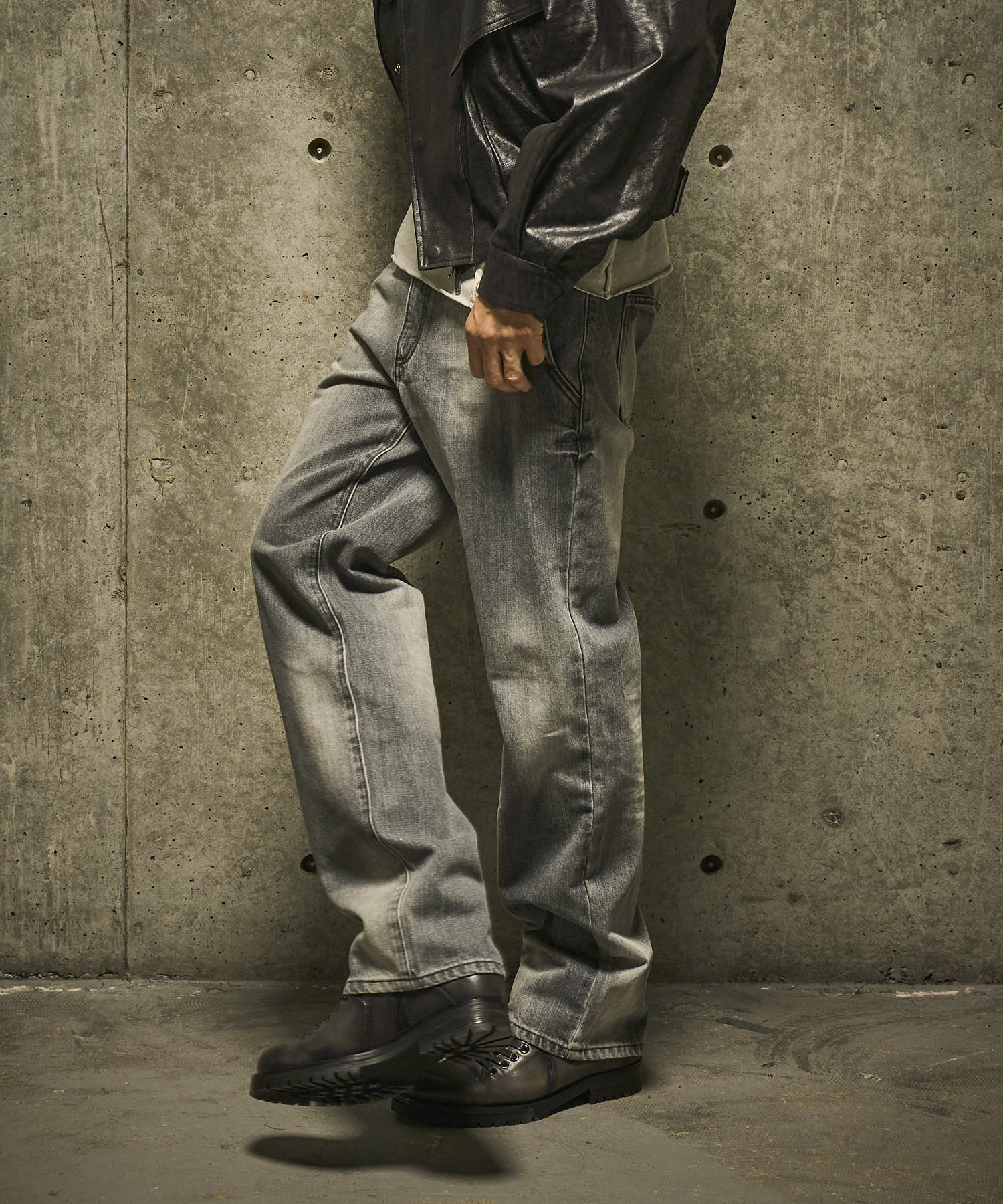 ブラック model:186㎝ 着用サイズ:L