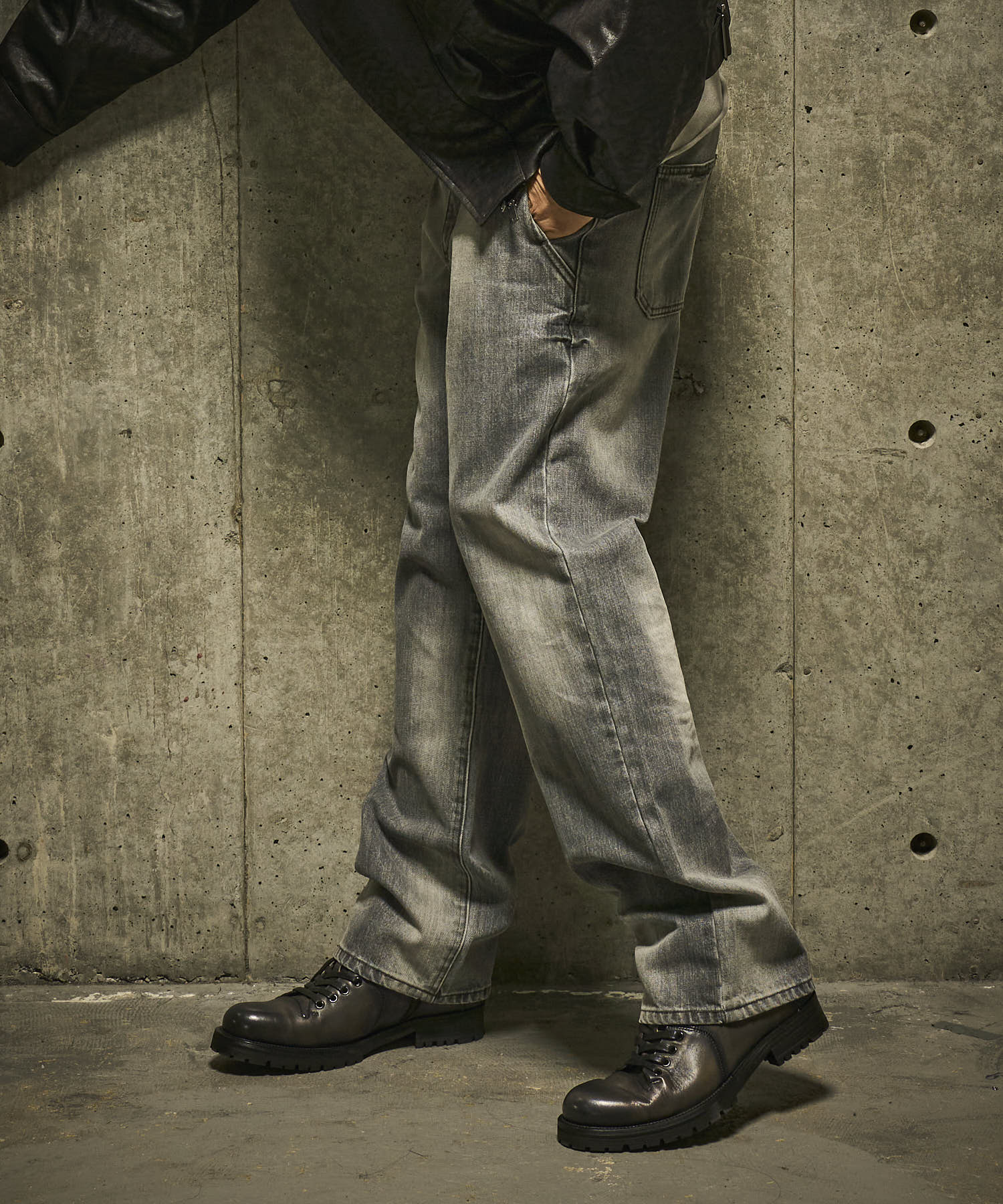 ブラック model:186㎝ 着用サイズ:L