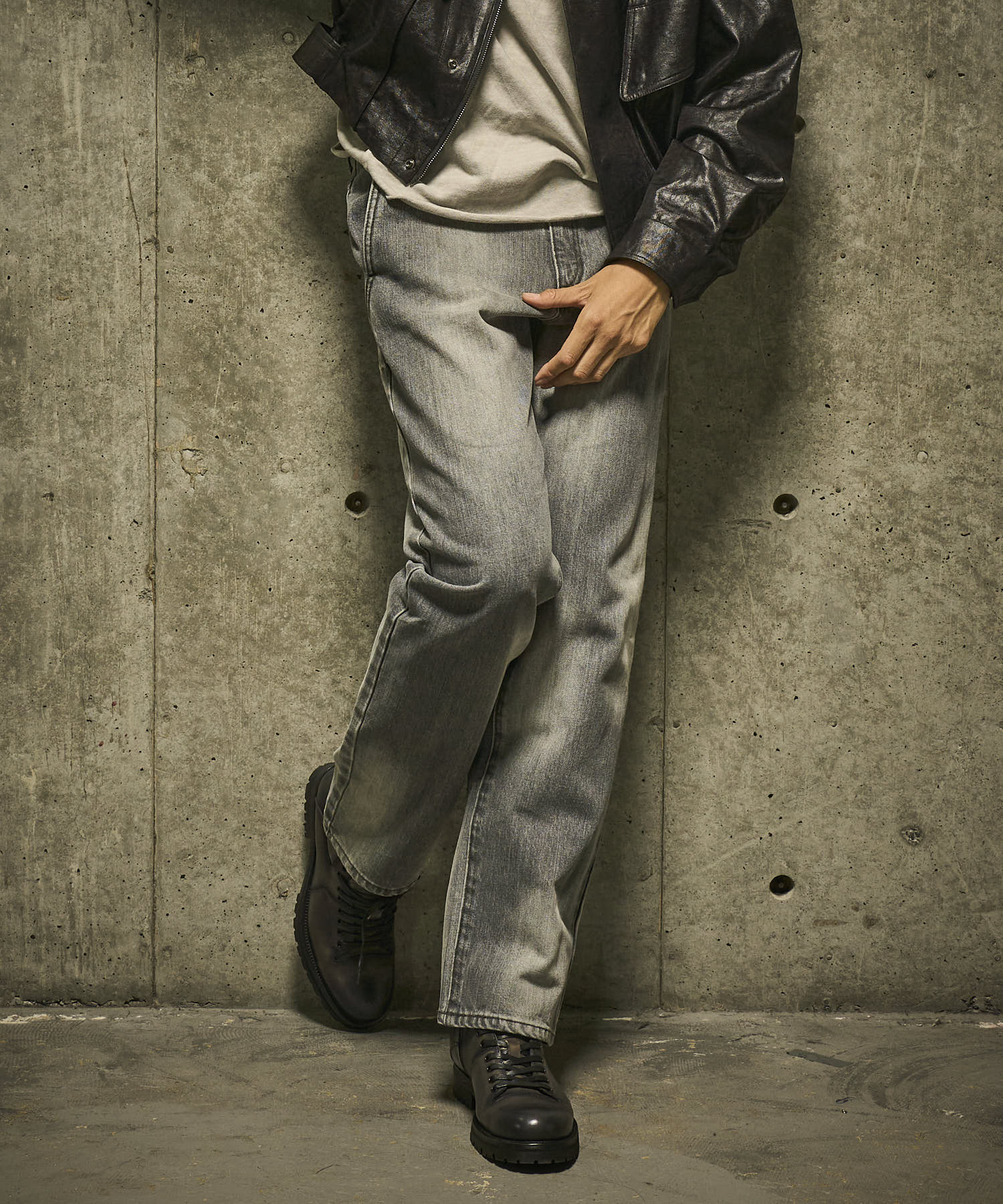 ブラック model:186㎝ 着用サイズ:L