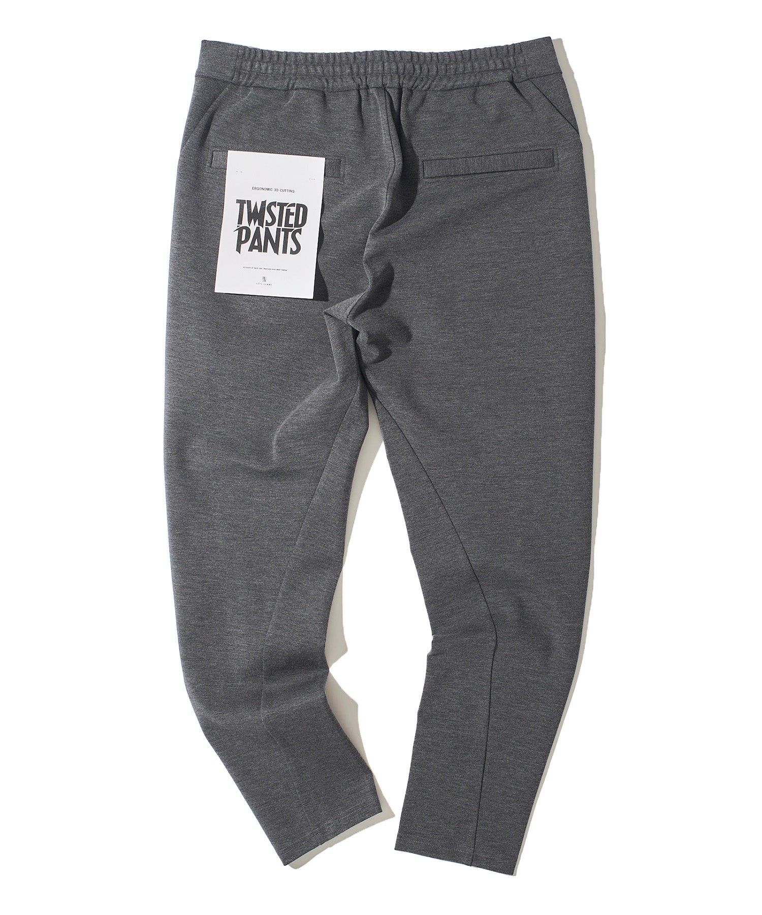 ストレッチポンチツイストテーパードパンツ