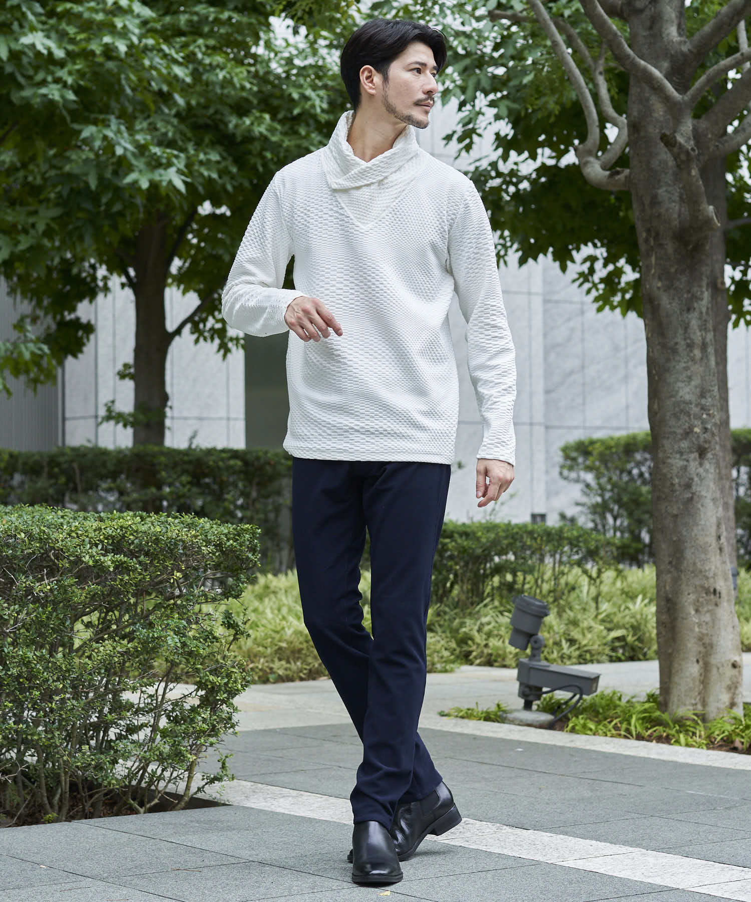 ホワイト model:177 着用サイズ:L