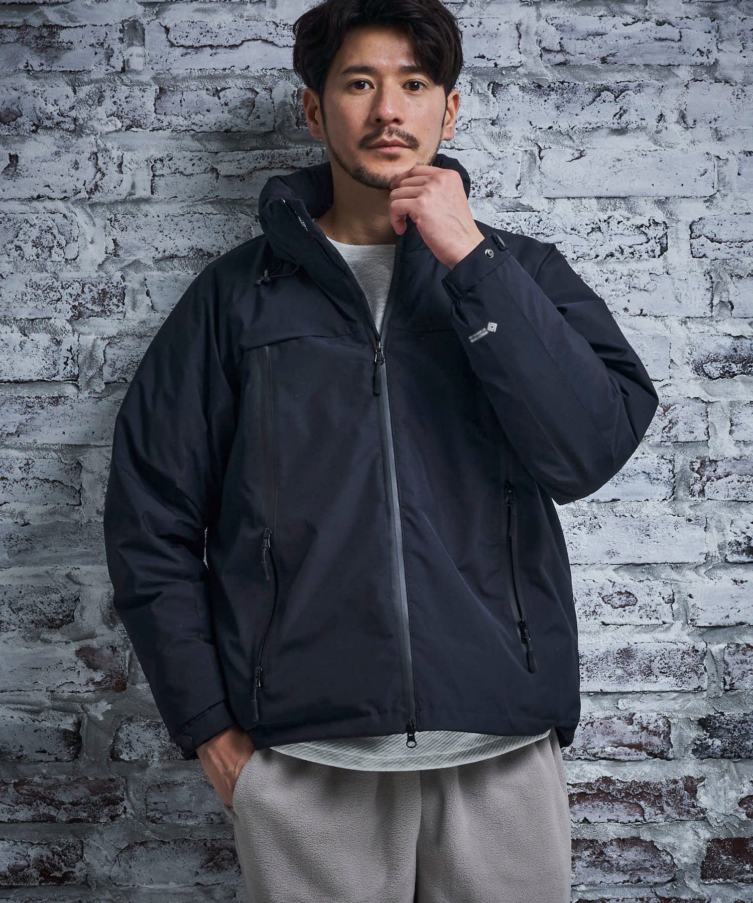 ブラック系3 model:177cm 着用サイズ:LARGE