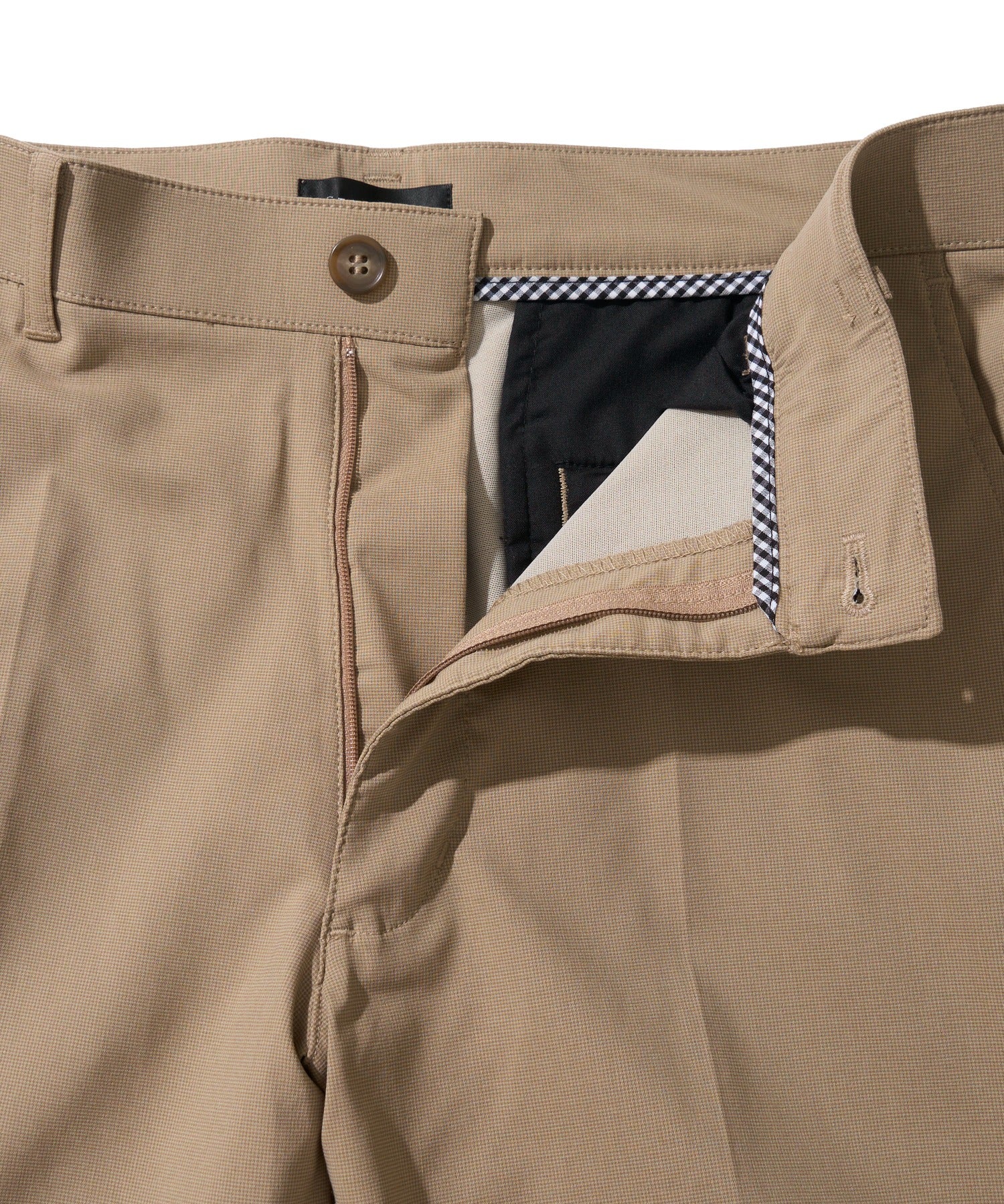 【WEB限定】冷感 メッシュボンディング ストレッチテーパードスラックスパンツ