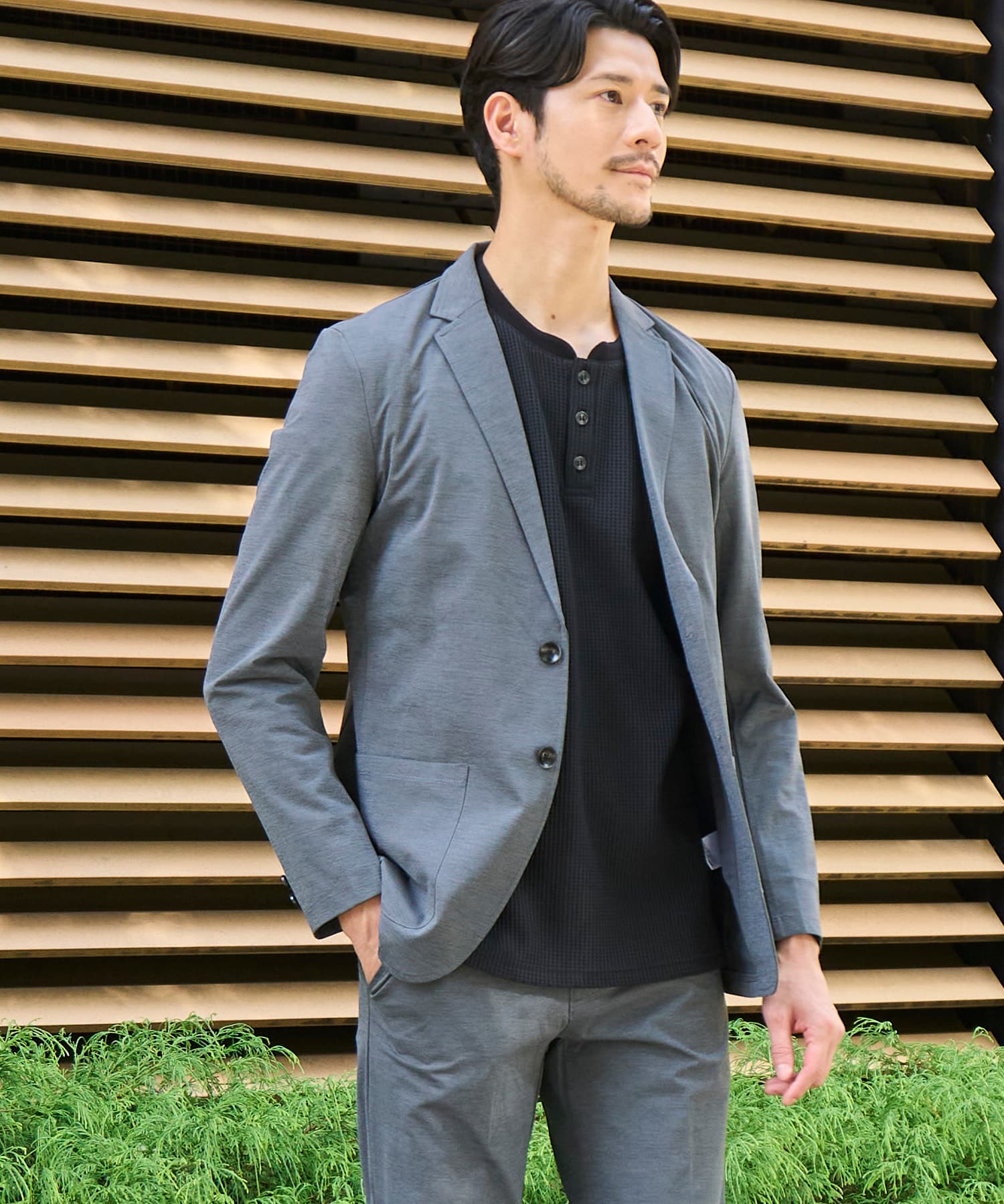 ブラック model:177 着用サイズ:L